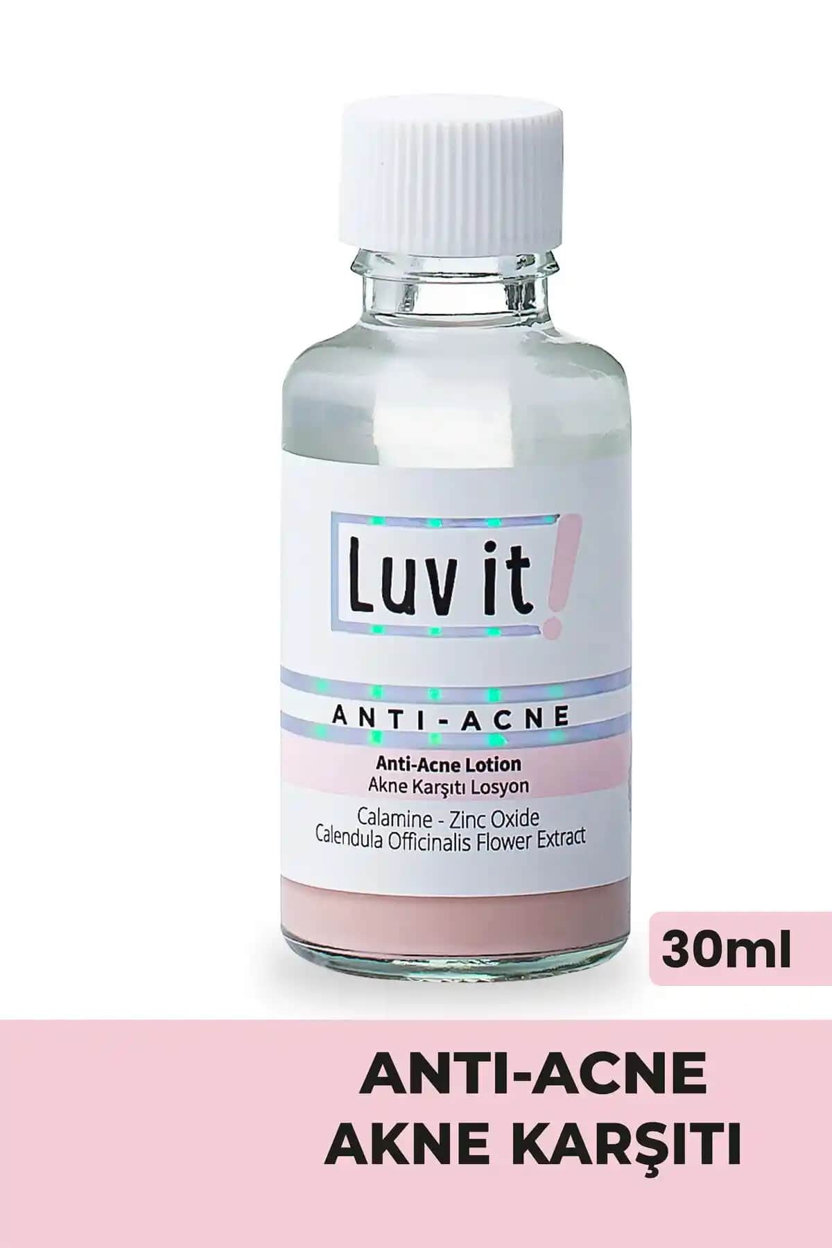 Luv it! Sivilce ve Akne Karşıtı Losyon: Etkili ve Güvenilir Cilt Temizleme Çözümü