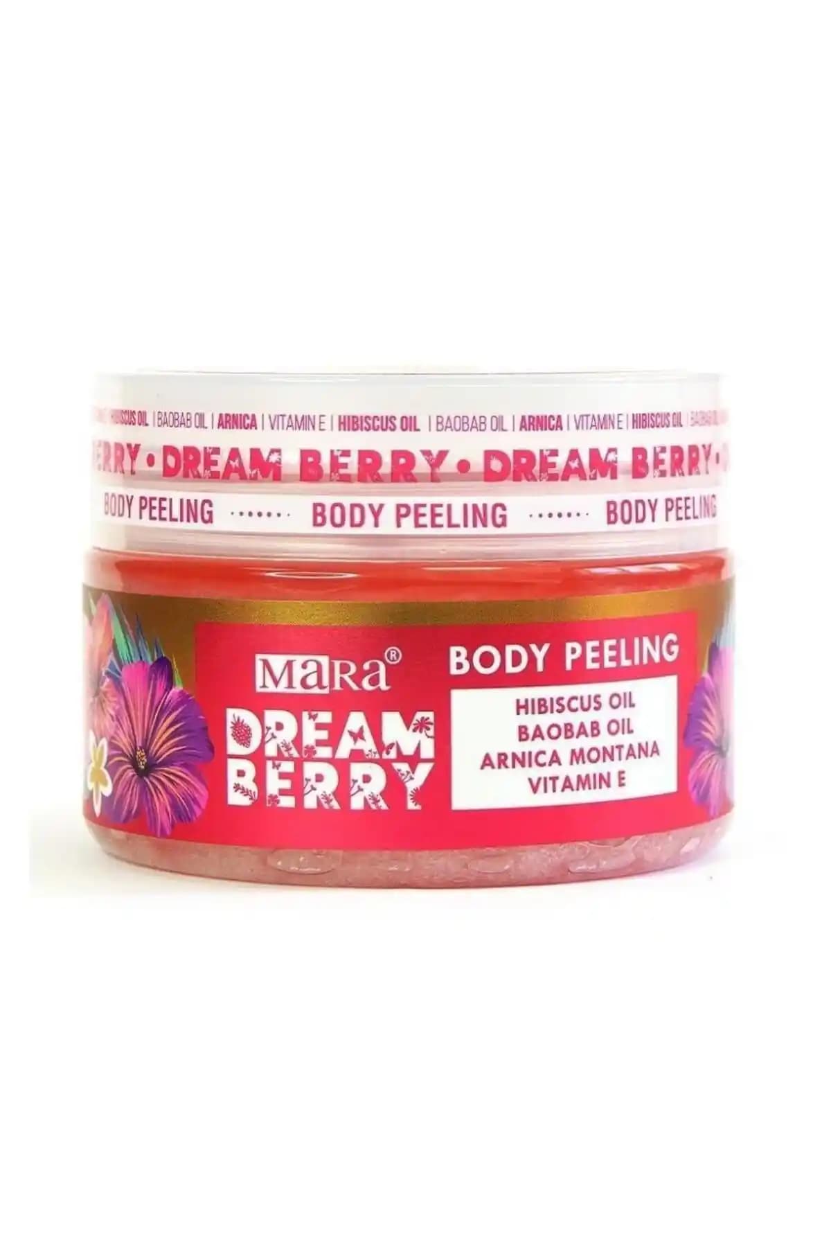 Mara Dreamberry Çilek Vücut Peelingi: Doğal İçeriklerle Güçlü Cilt Yenileme ve Nemlendirme