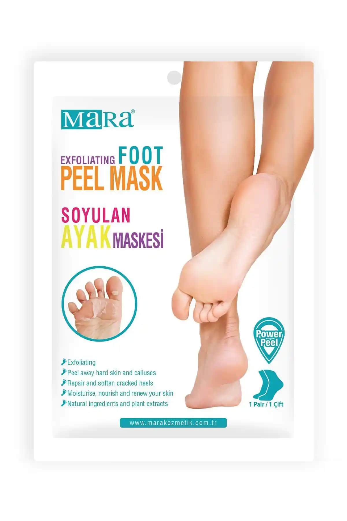 Mara Exfoliating Foot Peel Mask Ayak Bakımında Yenilikçi ve Doğal Çözüm Sunar