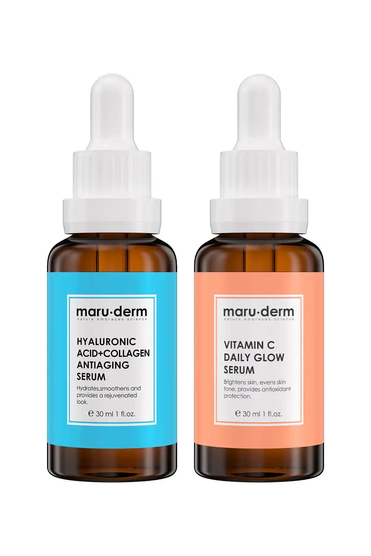 Maru.Derm Serum Seti ve Hyalüronik Asit Serumu Karşılaştırması ve Özellikleri