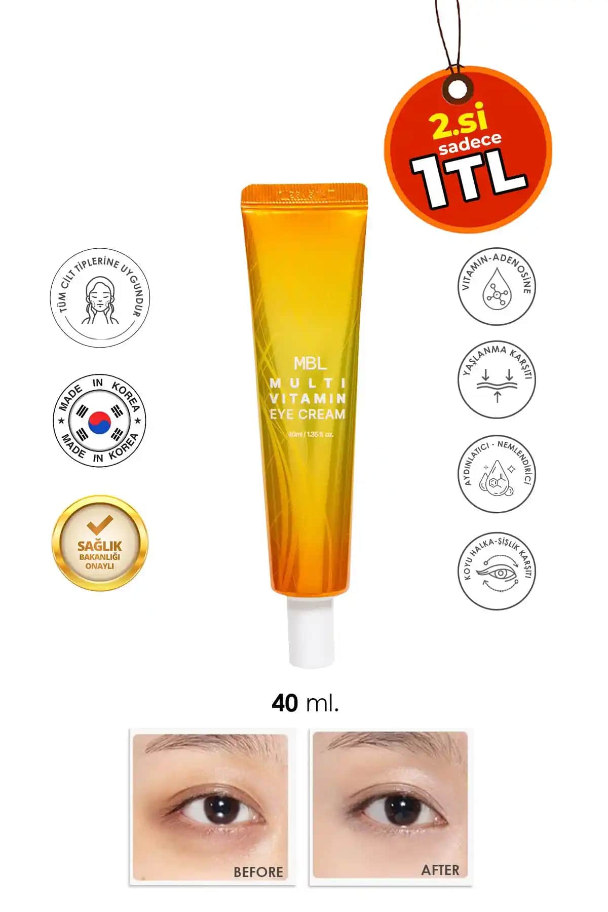 MBL Teresia ve NIVEA Q10 Göz Bakım Kremleri Karşılaştırması