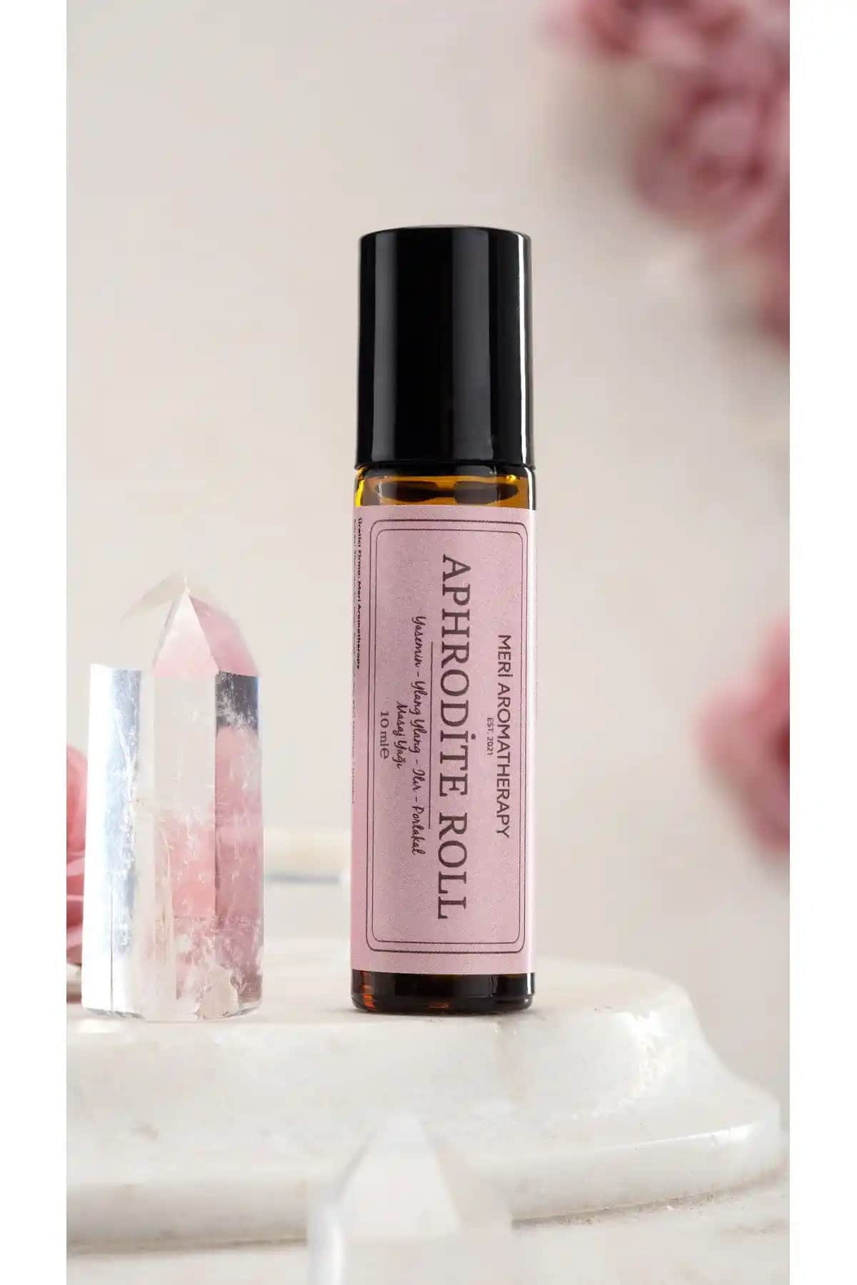 Meri Aromaterapi Aphrodite Doğal Uçucu Yağlar ile Kadın Enerjisini Dengeleyen Rahatlatıcı Karışım