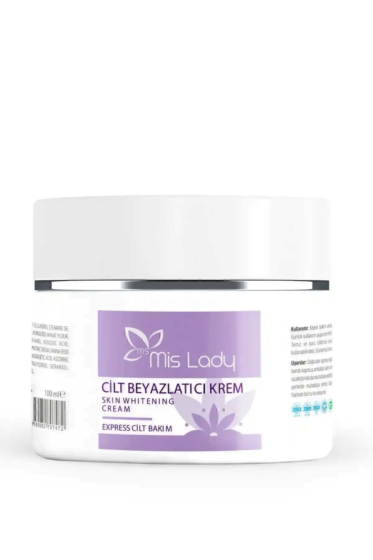Mis Lady Cilt Beyazlatıcı: Cilt Tonunu Eşitleyen ve Leke Karşıtı Krem
