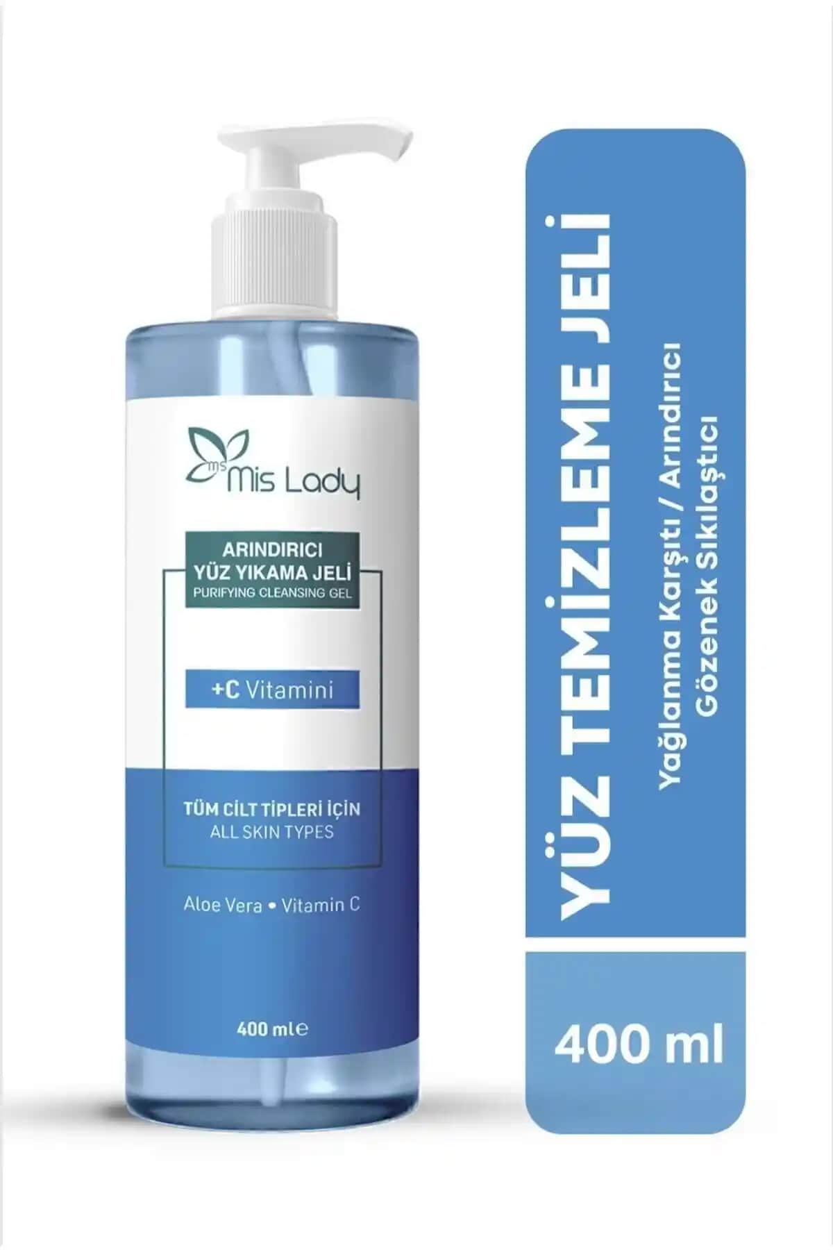 Mis Lady Sivilce ve Siyah Nokta Arındırıcı Yüz Temizleme Jeli ile Cilt Sağlığınızı Koruyun