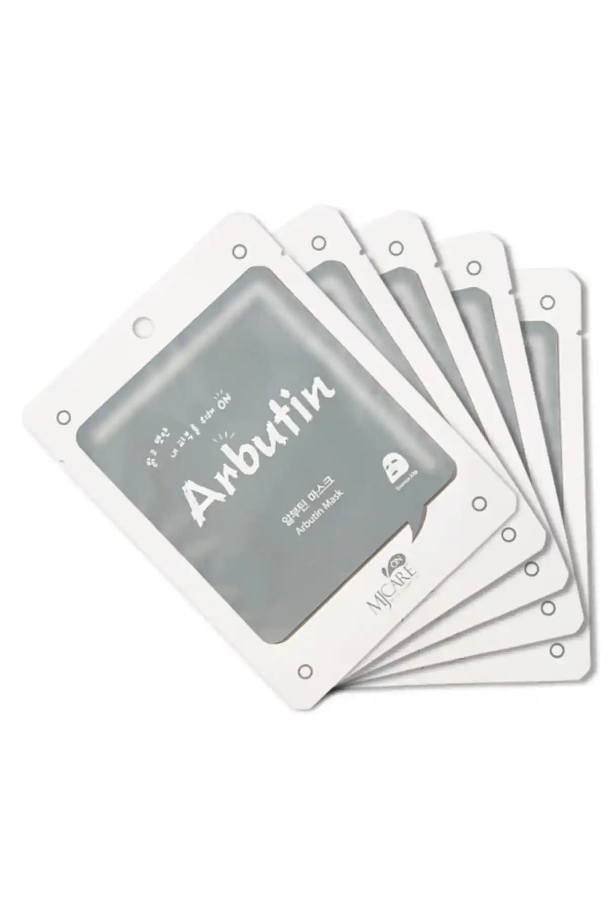 Mjcare Arbutin Özlü Yüz Maskesi ile Cilt Tonunu Eşitleyen ve Parlaklık Sağlayan Ürün