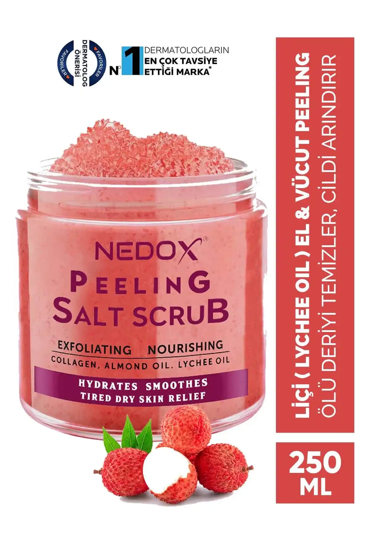 NEDOX Lychee Oil Peeling: Doğal İçeriklerle Arındırıcı ve Nemlendirici Cilt Bakımı