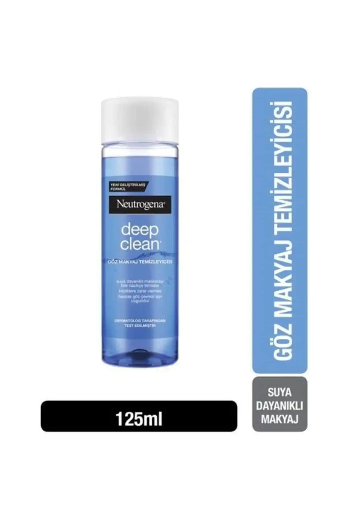 Neutrogena Deep Clean Göz Makyaj Temizleyicisi: Hassas Ciltler İçin Etkili ve Güvenilir Temizlik Çözümü