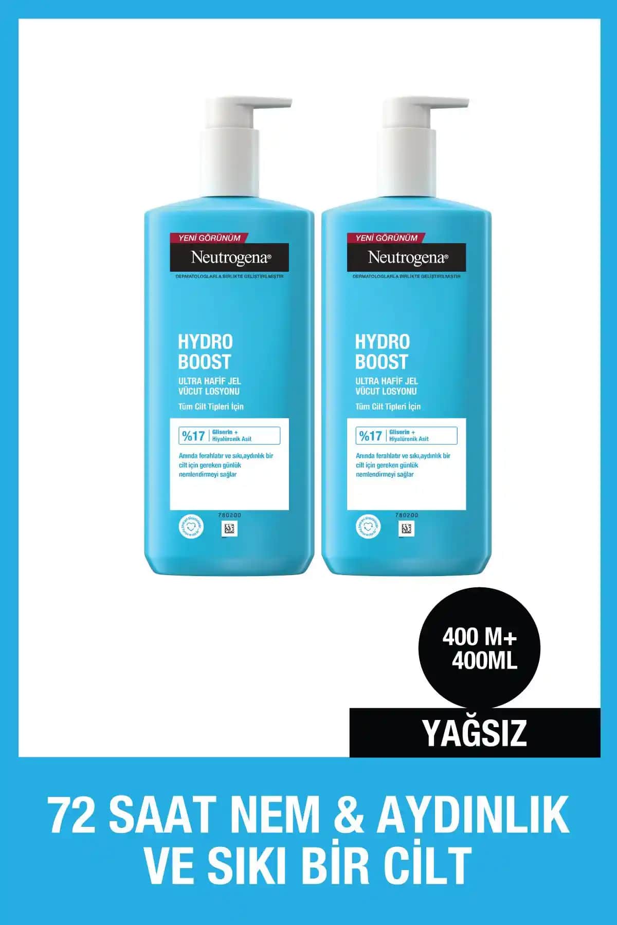 Neutrogena Hydro Boost Vücut Losyonu: Yüksek Performanslı Nemlendirici ve Pratik Kullanım