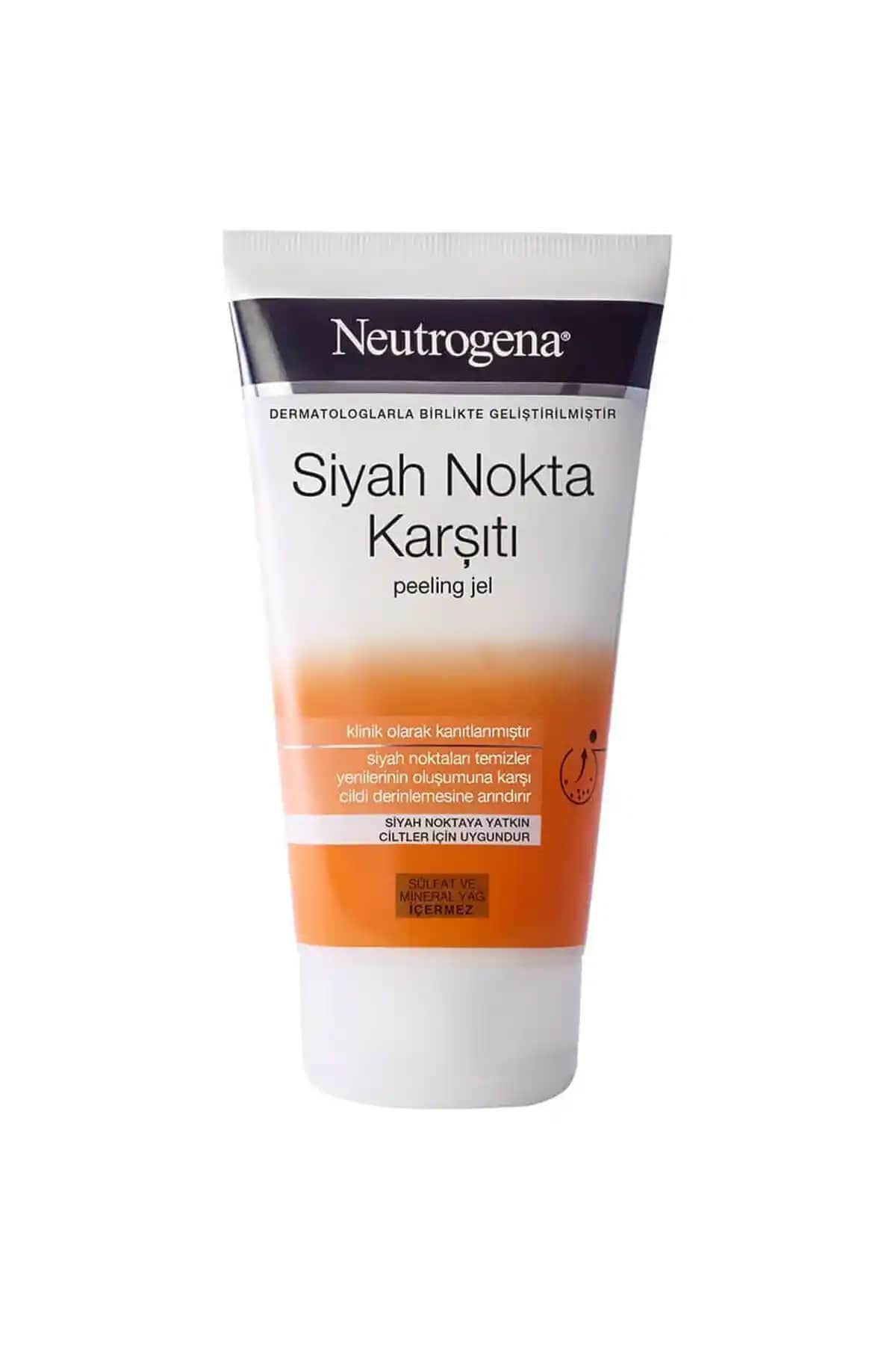 Neutrogena Siyah Nokta Karşıtı Peeling Jel: Gözenek Temizliği ve Cilt Sağlığı İçin Etkili Çözüm