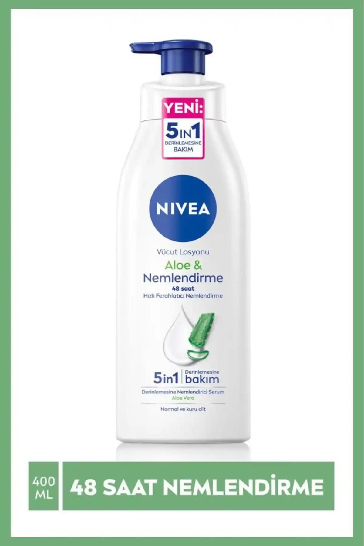 NIVEA Aloe Vera ve Repair&care Vücut Losyonlarının Karşılaştırması ve En Uygun Seçenek