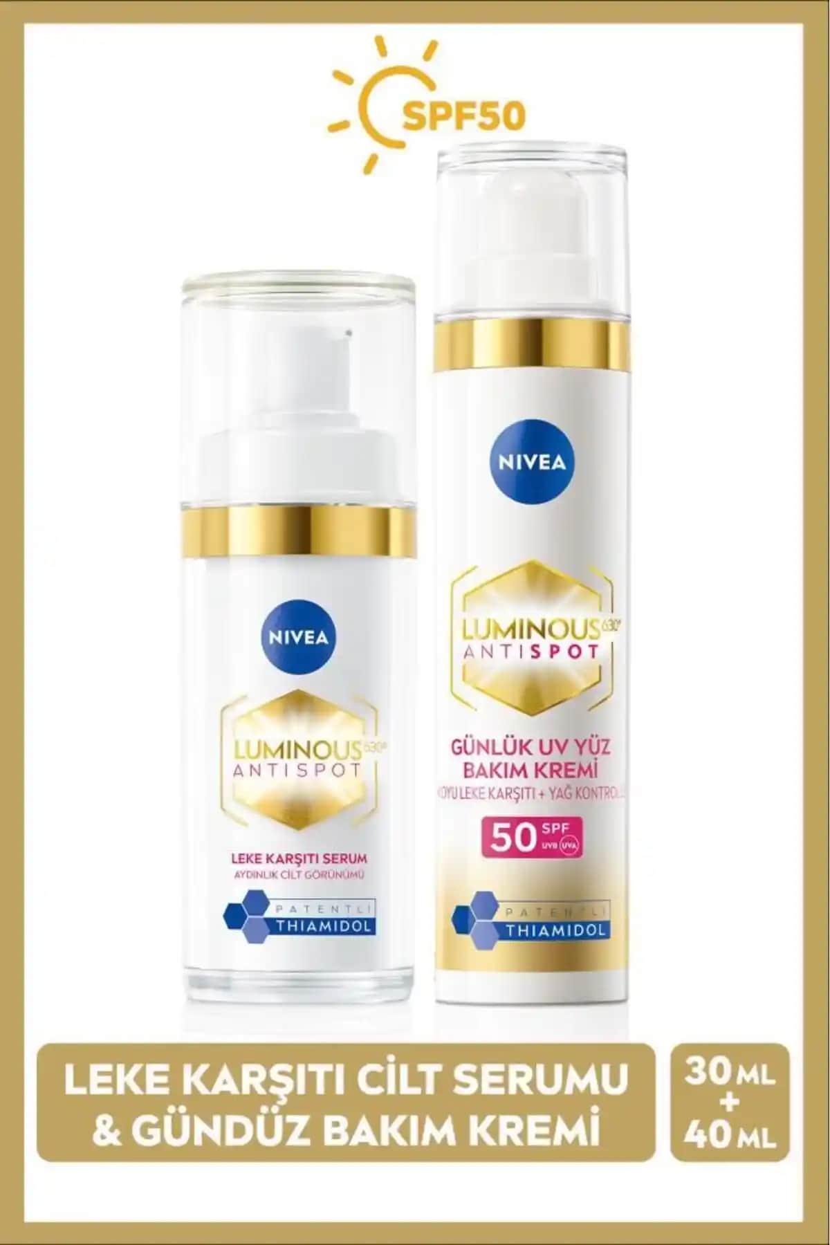 NIVEA Luminous630 Serisi: Leke Karşıtı ve Güneş Koruyucu Çözüm Ürünleri ve Faydaları