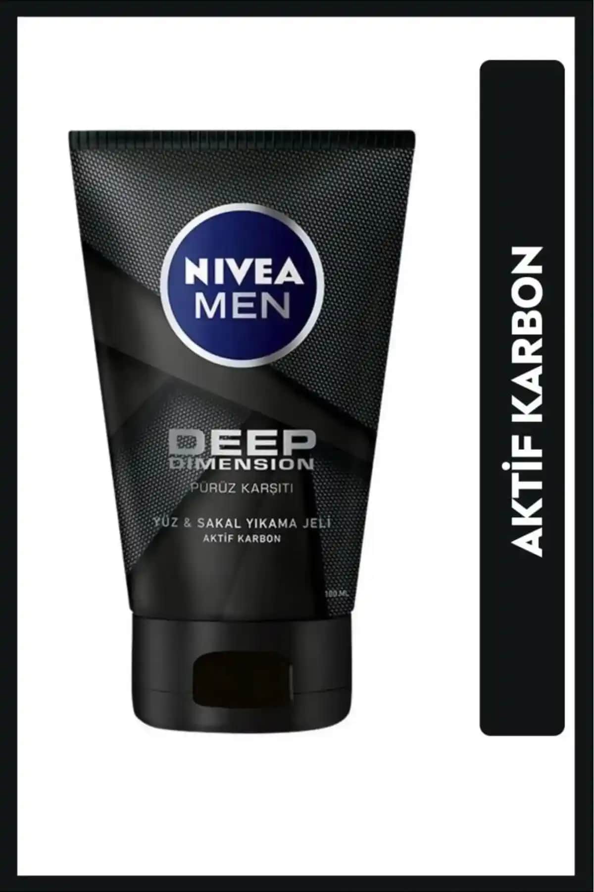 NIVEA MEN Deep Dimension Erkek Yüz ve Sakal Temizleme Jeli Özellikleri ve Faydaları