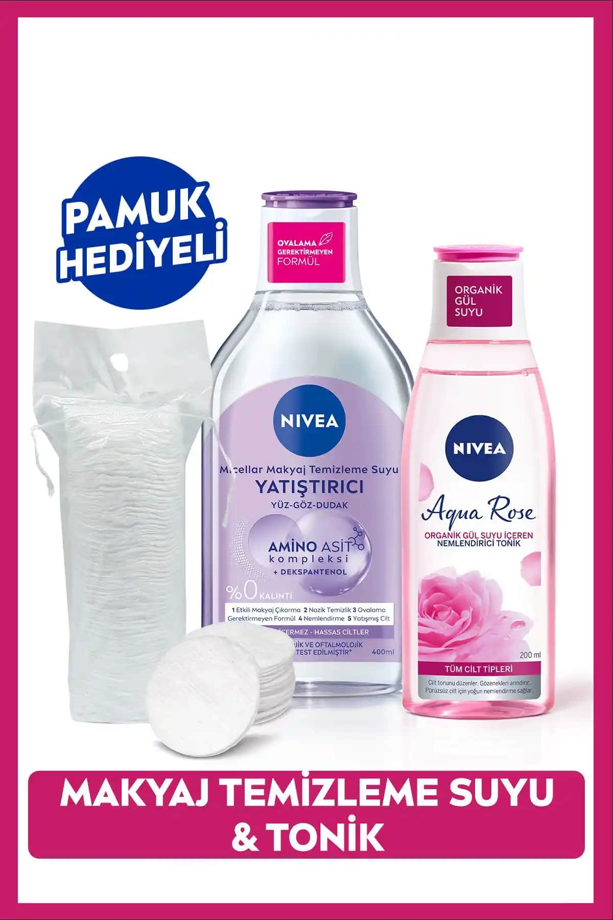 NIVEA Micellar Makyaj Temizleme Suyu ve Aqua Rose Tonik ile Cilt Bakımında Yeni Dönem