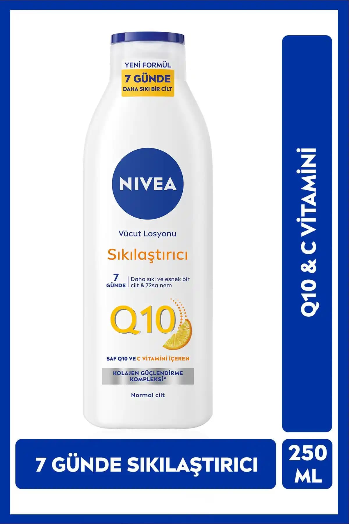 NIVEA Q10 Sıkılaştırıcı Vücut Losyonu: Nemlendirme ve Sıkılaştırıcı Etkili Cilt Bakım Ürünü