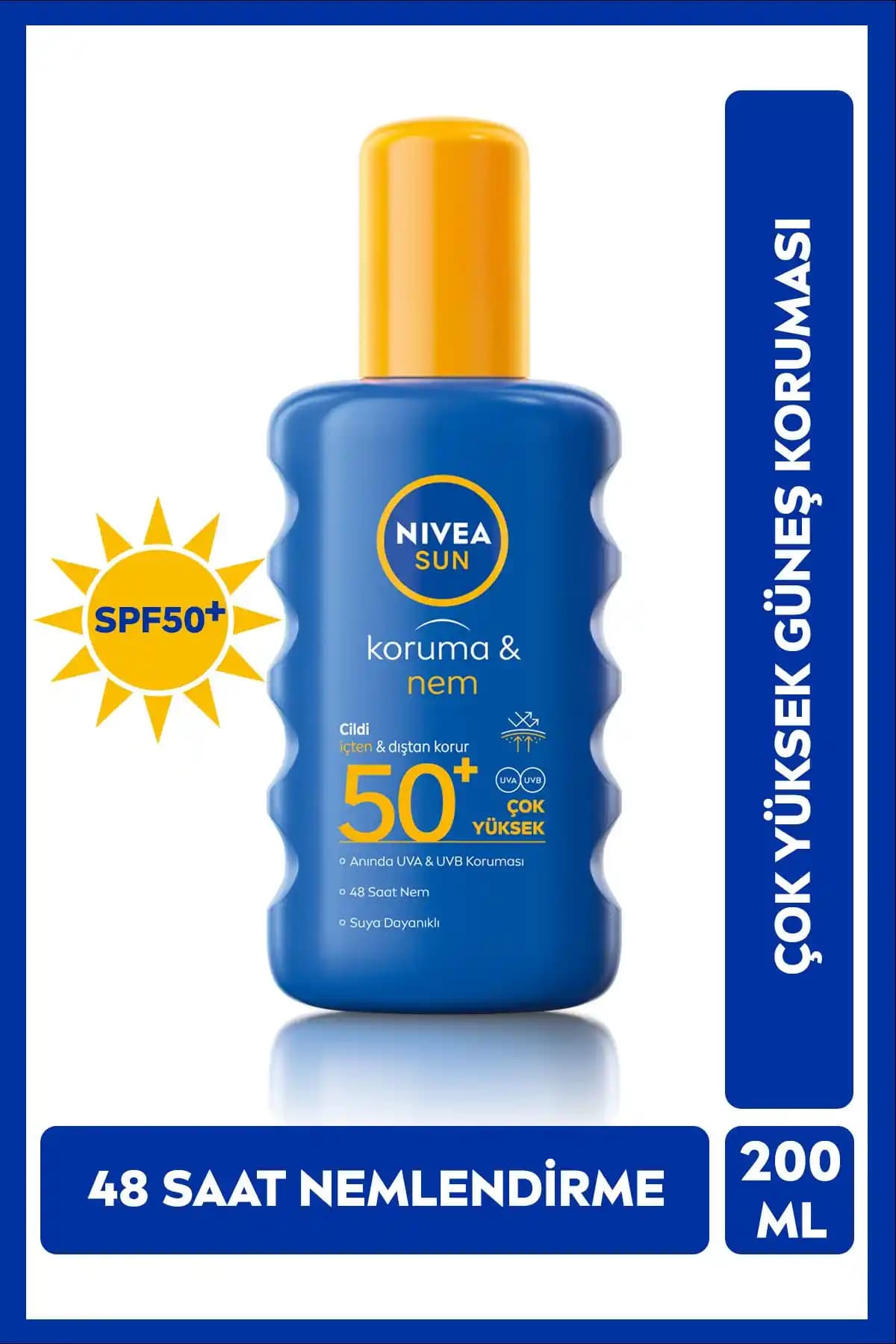 NIVEA SUN SPF50 Güneş Koruyucu ve Nemlendirici Vücut Spreyi Ürün Özellikleri ve Kullanım Rehberi