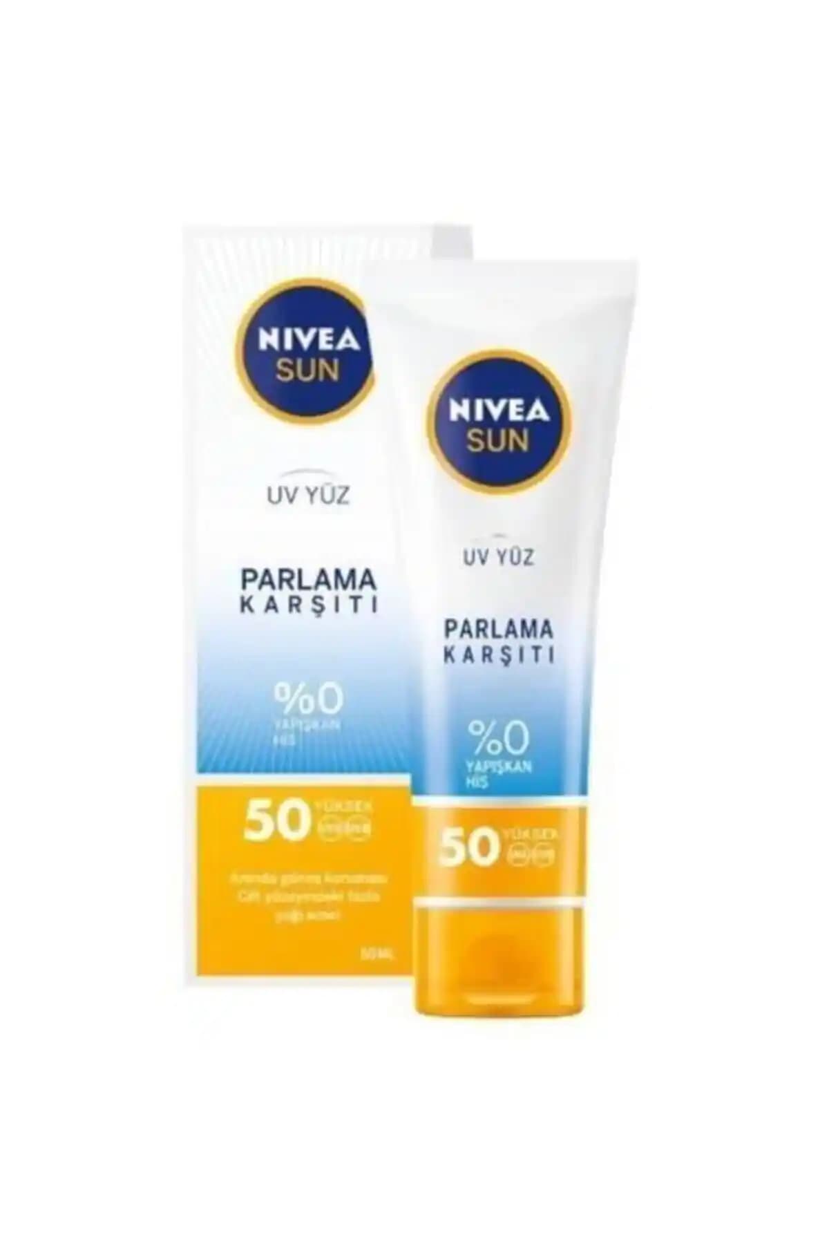 2025'te NIVEA Sun Yüz Kremi Shine Control SPF50 ile Mat ve Güvenli Cilt Koruması