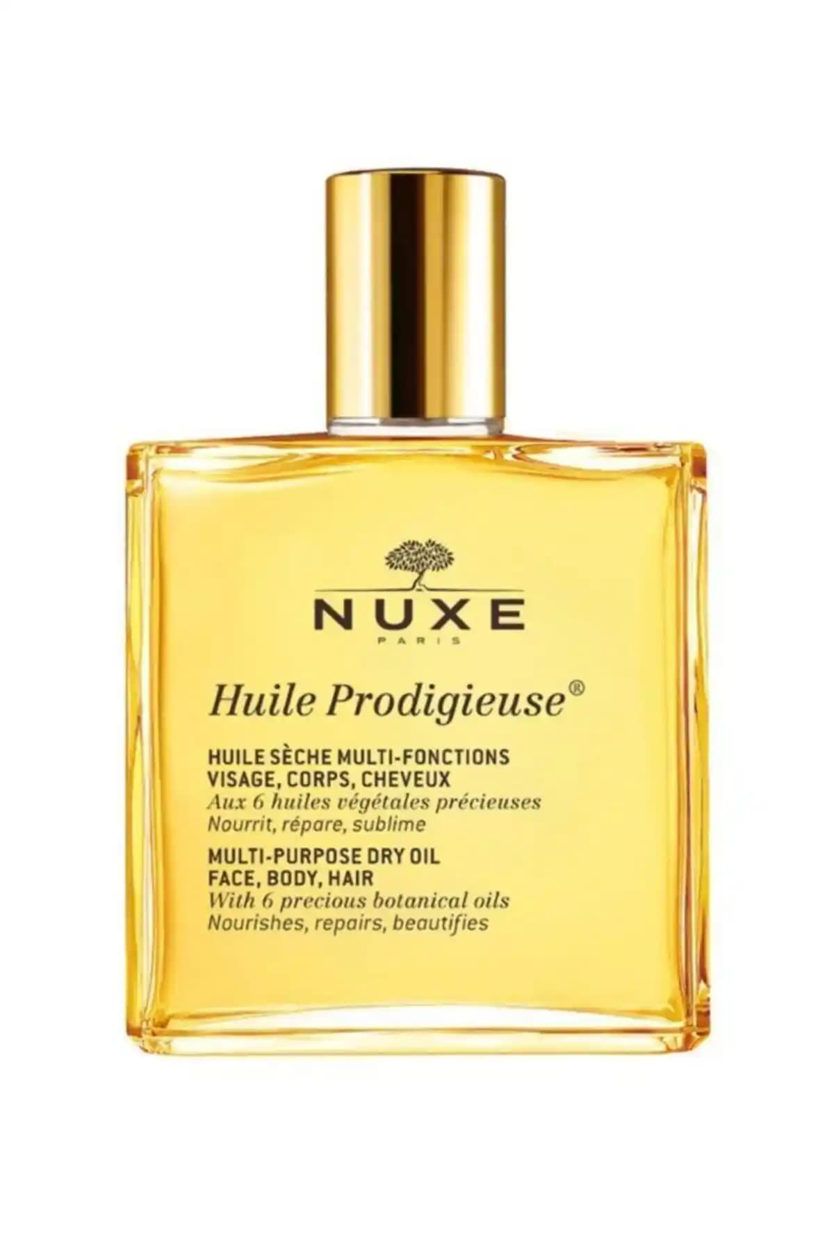Nuxe Huile Prodigieuse 50 ml Çok Yönlü Kuru Yağ Cilt ve Saç Bakımında Kullanılır