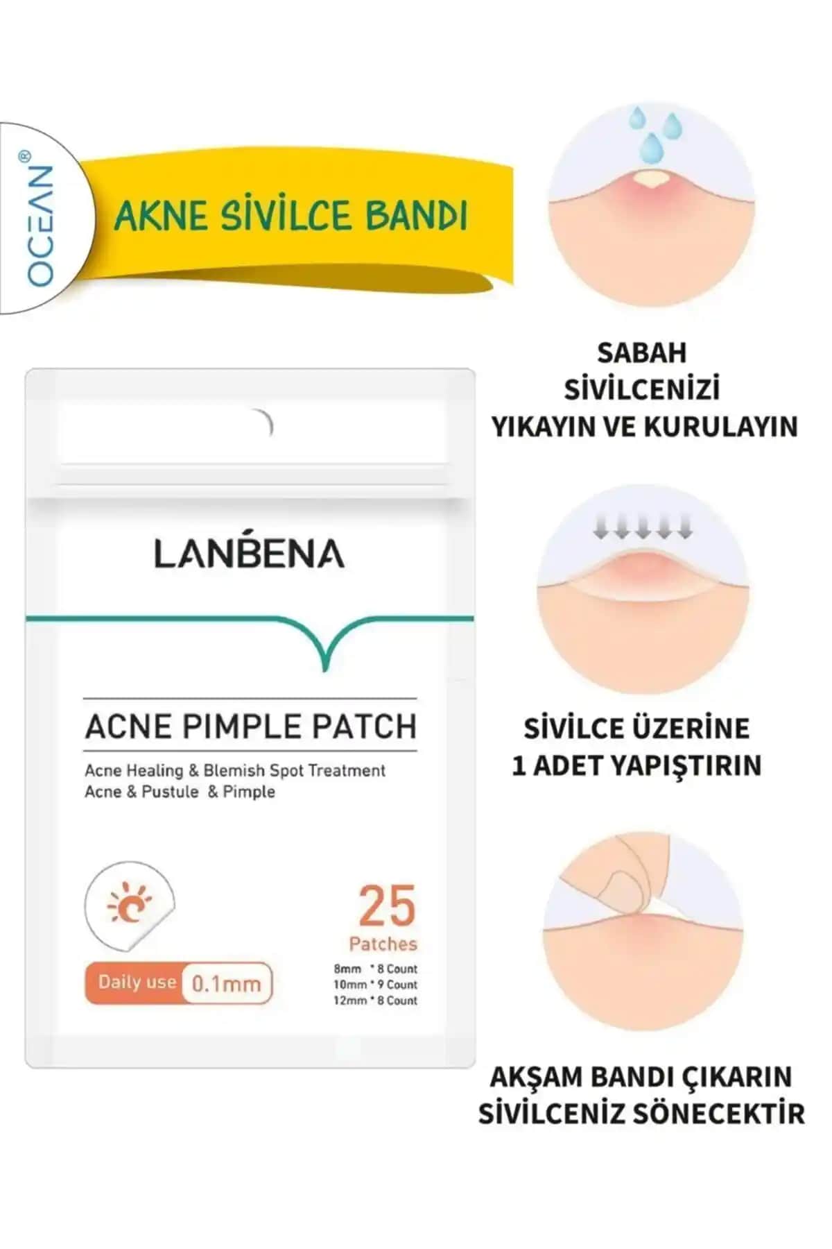 Ocean Lanbena Akne Sivilce Bandı Gündüz Kullanımı ve Etkileri Hakkında Bilgi