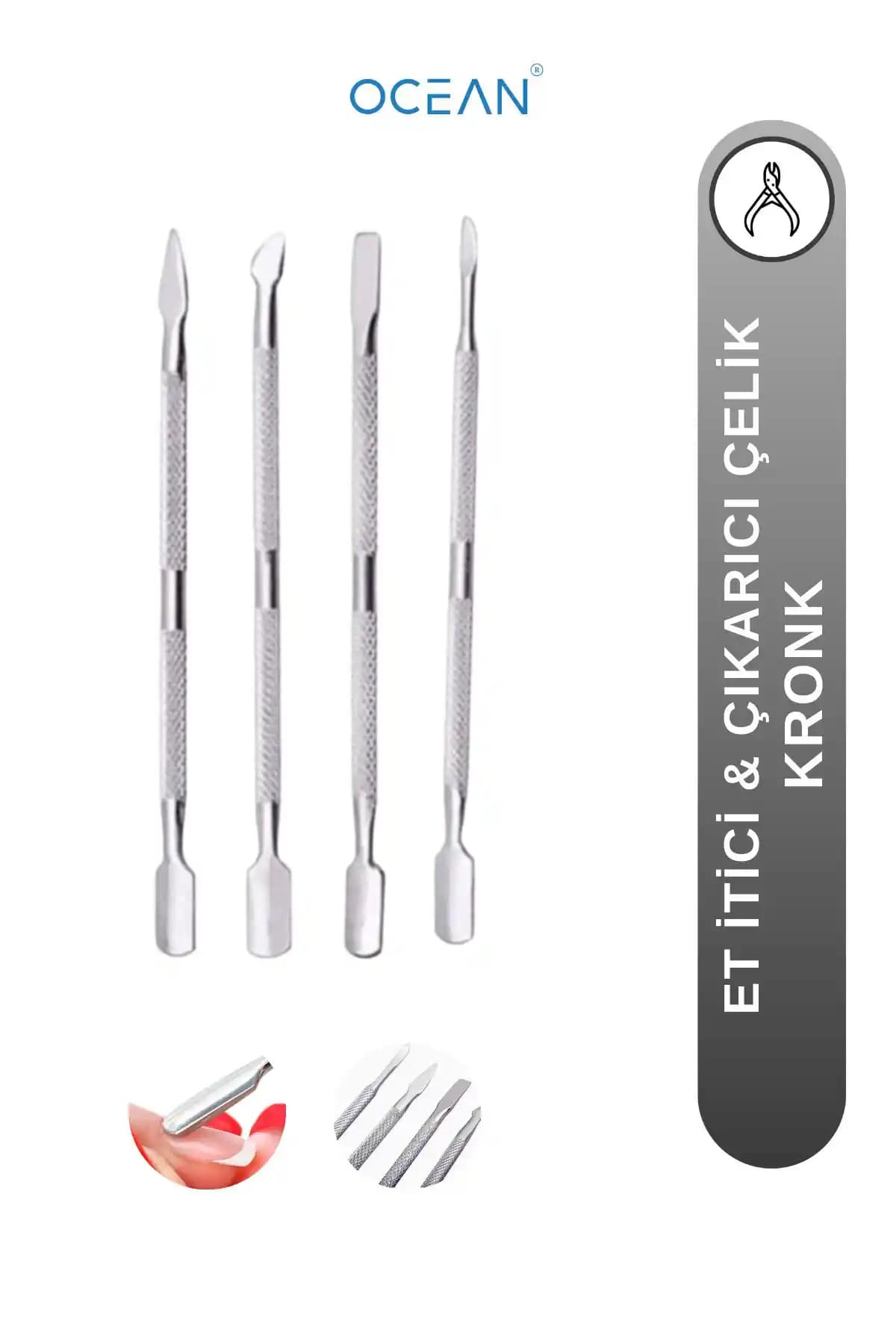 Ocean Manikür Pedikür Seti: Profesyonel Kalitede Tırnak ve Cilt Bakım Seti