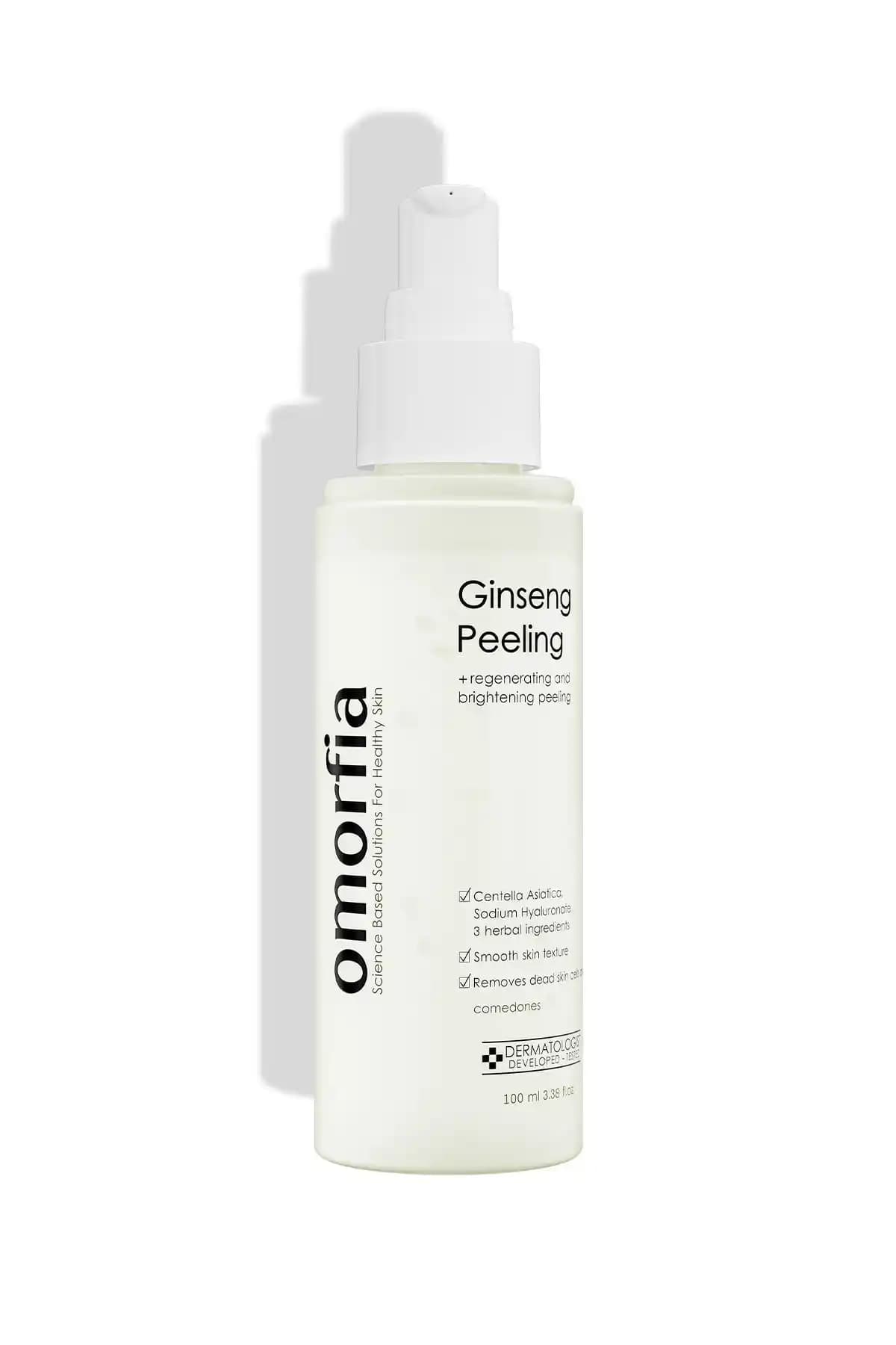 OMORFİA Kırmızı Kore Ginseng Özlü Peeling: Doğal ve Etkili Cilt Yenileme Ürünü