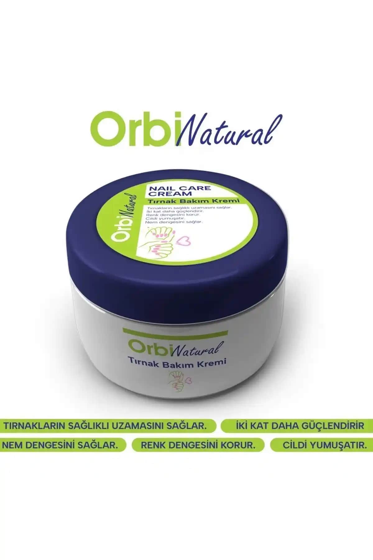Orbi Fresh Doğal Tırnak Bakım Kremi: Güçlendiren ve Nemlendiren Formül ile Sağlıklı Tırnaklar