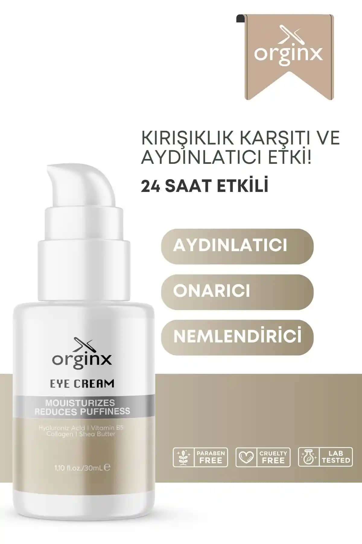 Orginx Göz Altı Torbası ve Morluklara Karşı Etkili Bakım Kremi Özellikleri ve Kullanım Rehberi