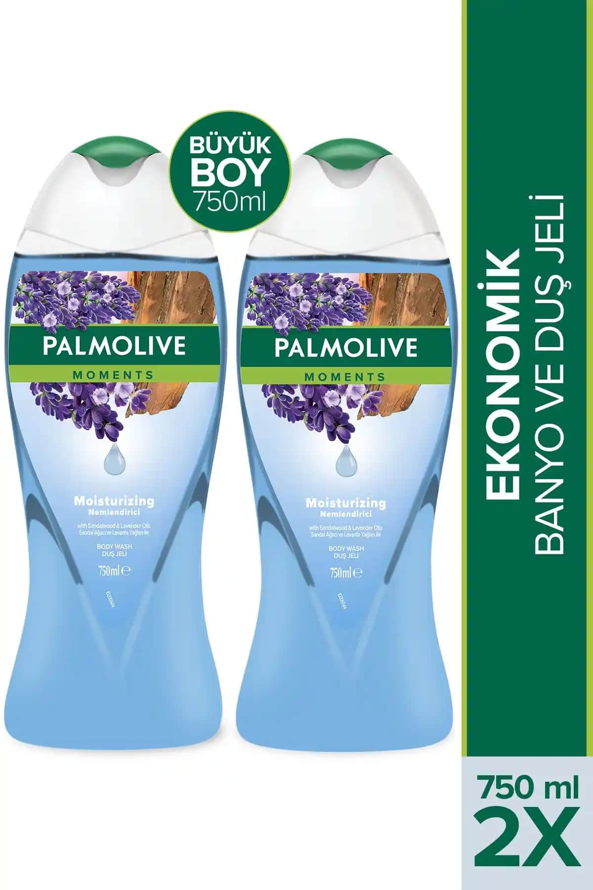 Palmolive Moments Sandal Ağacı 750 ml Doğal ve Ferahlatıcı Duş Jeli Ürünü Tanıtımı ve Özellikleri