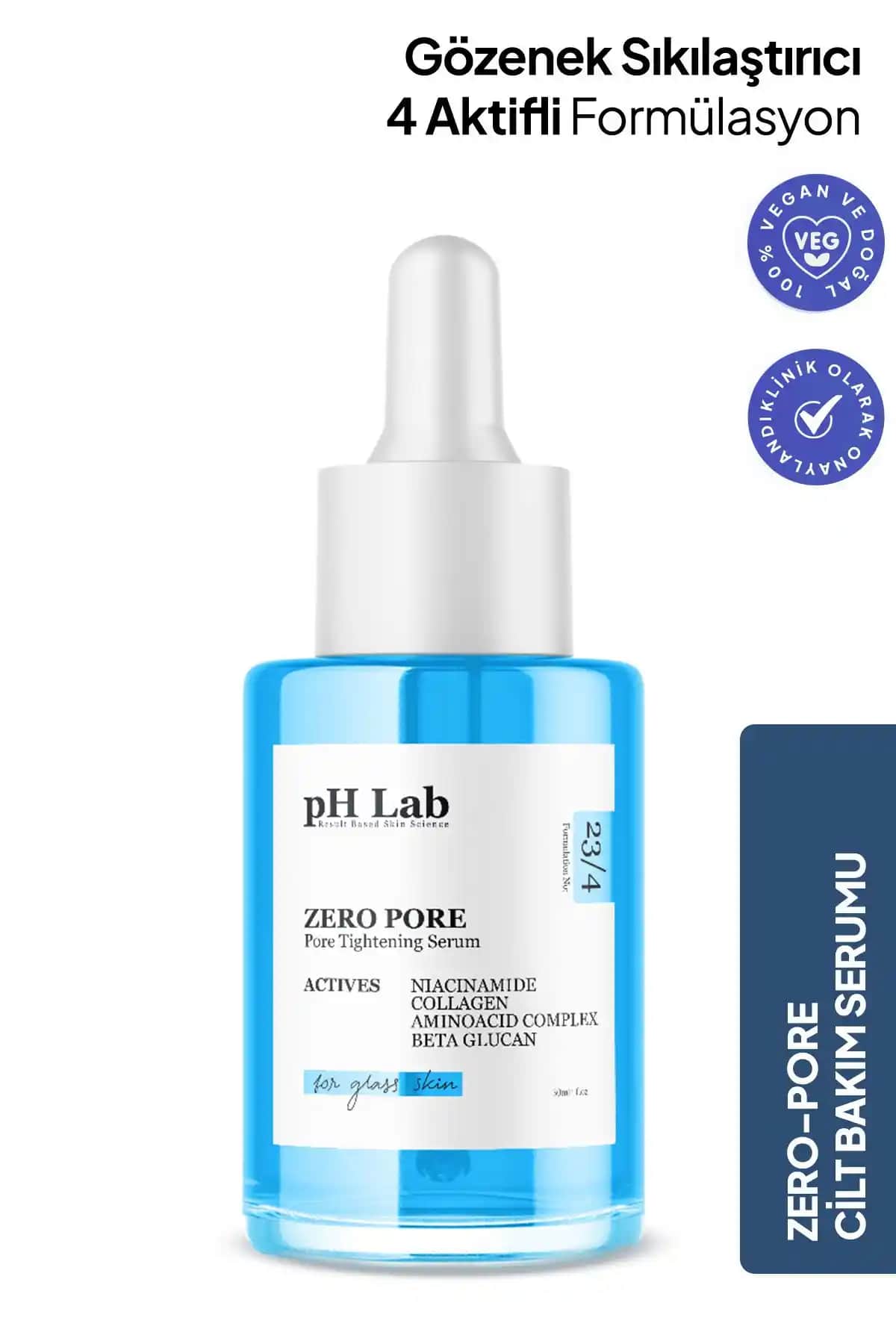 pH Lab Phlab Zero Pore Gözenek Sıkılaştırıcı Serum: Cilt Sağlığı ve Görünümünü Geliştiren Formül