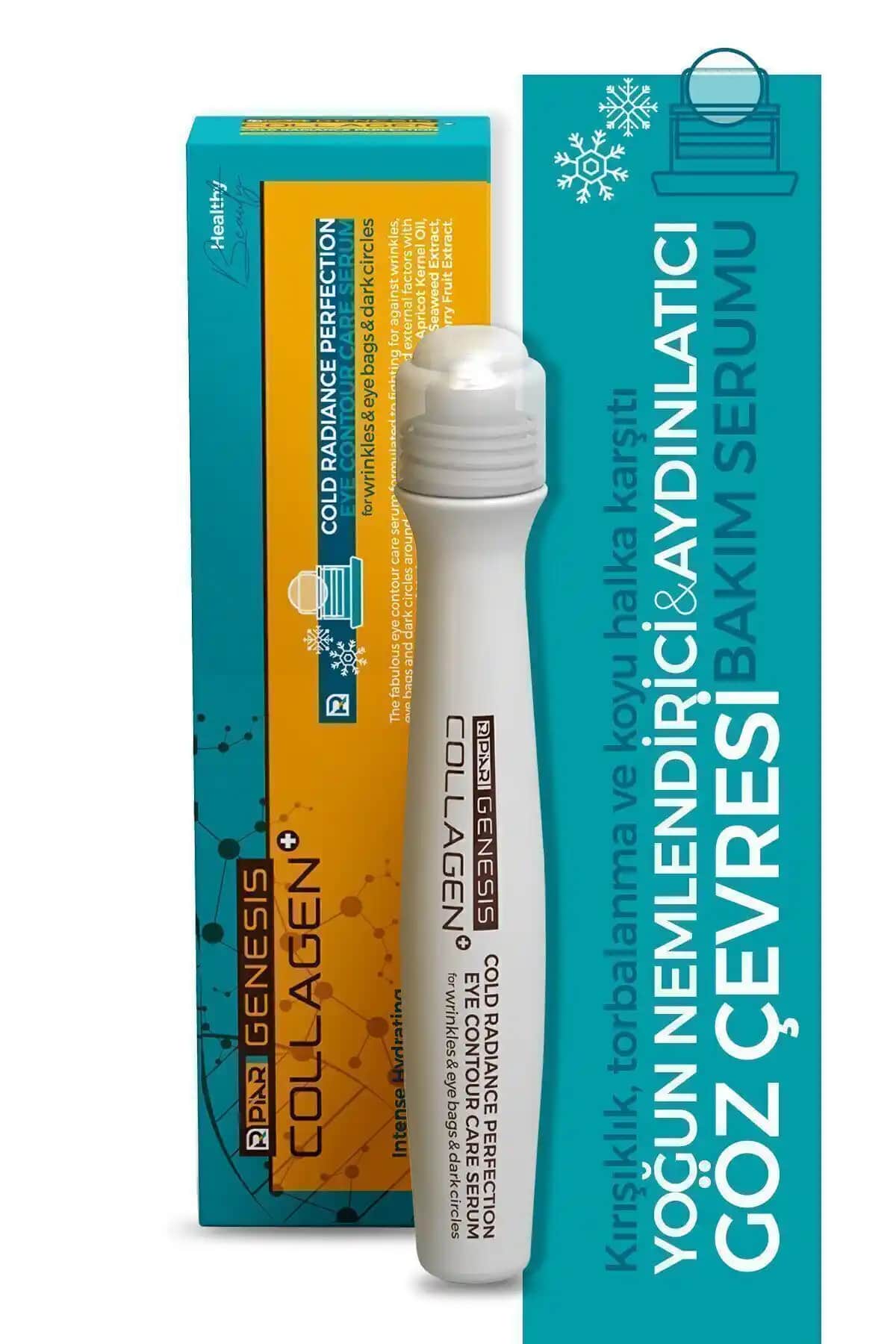 Piar Genesis Kolajen Göz Altı Serumu ile Göz Çevresi Genç ve Sağlıklı Görünüm