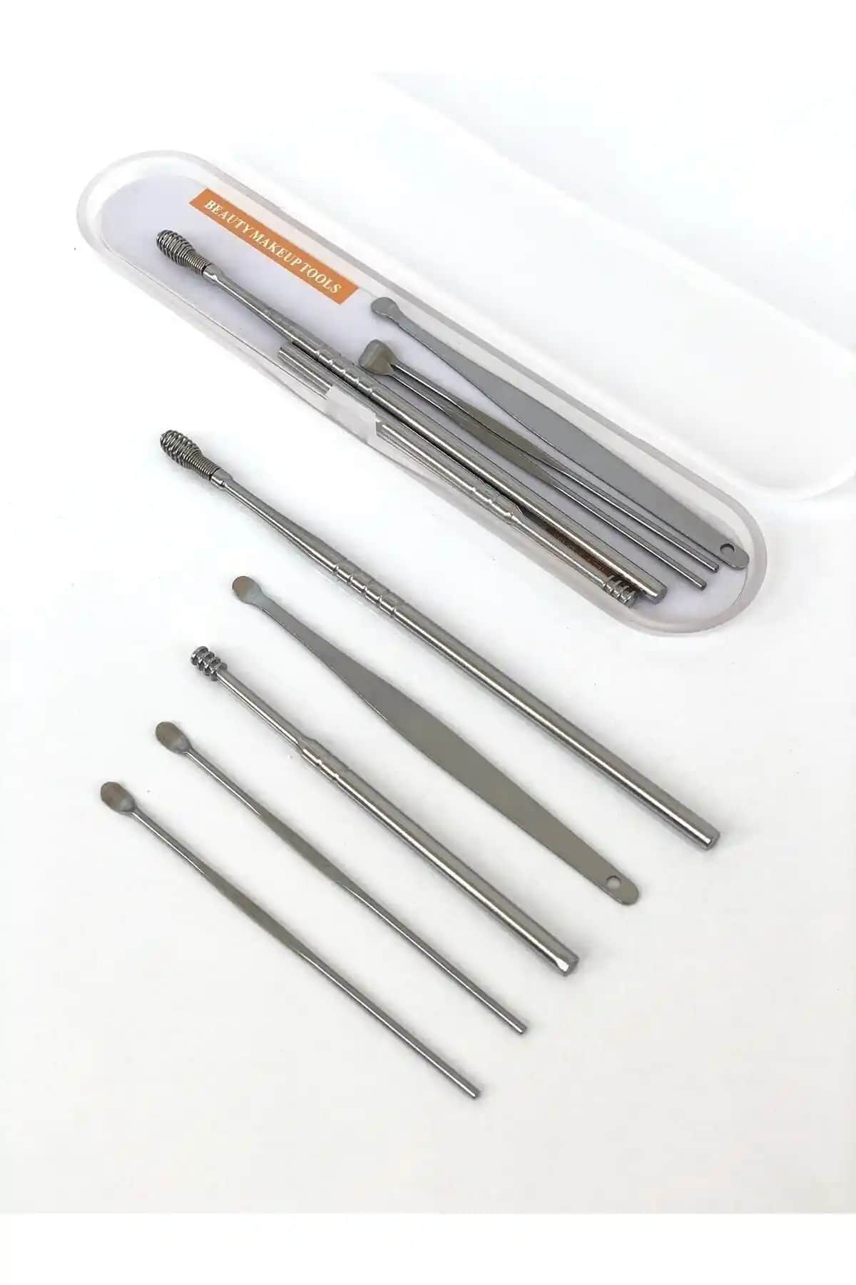 Roesıa Rose Paslanmaz Çelik Kulak Temizleyici Seti Sağlık ve Hijyen İçin Güvenilir Çözüm