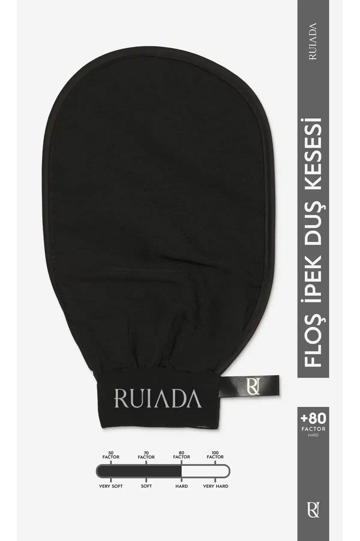 RUIADA 80 Factor Siyah Banyo Peeling Eldiveni – Derinlemesine Temizlik ve Cilt Yenileme