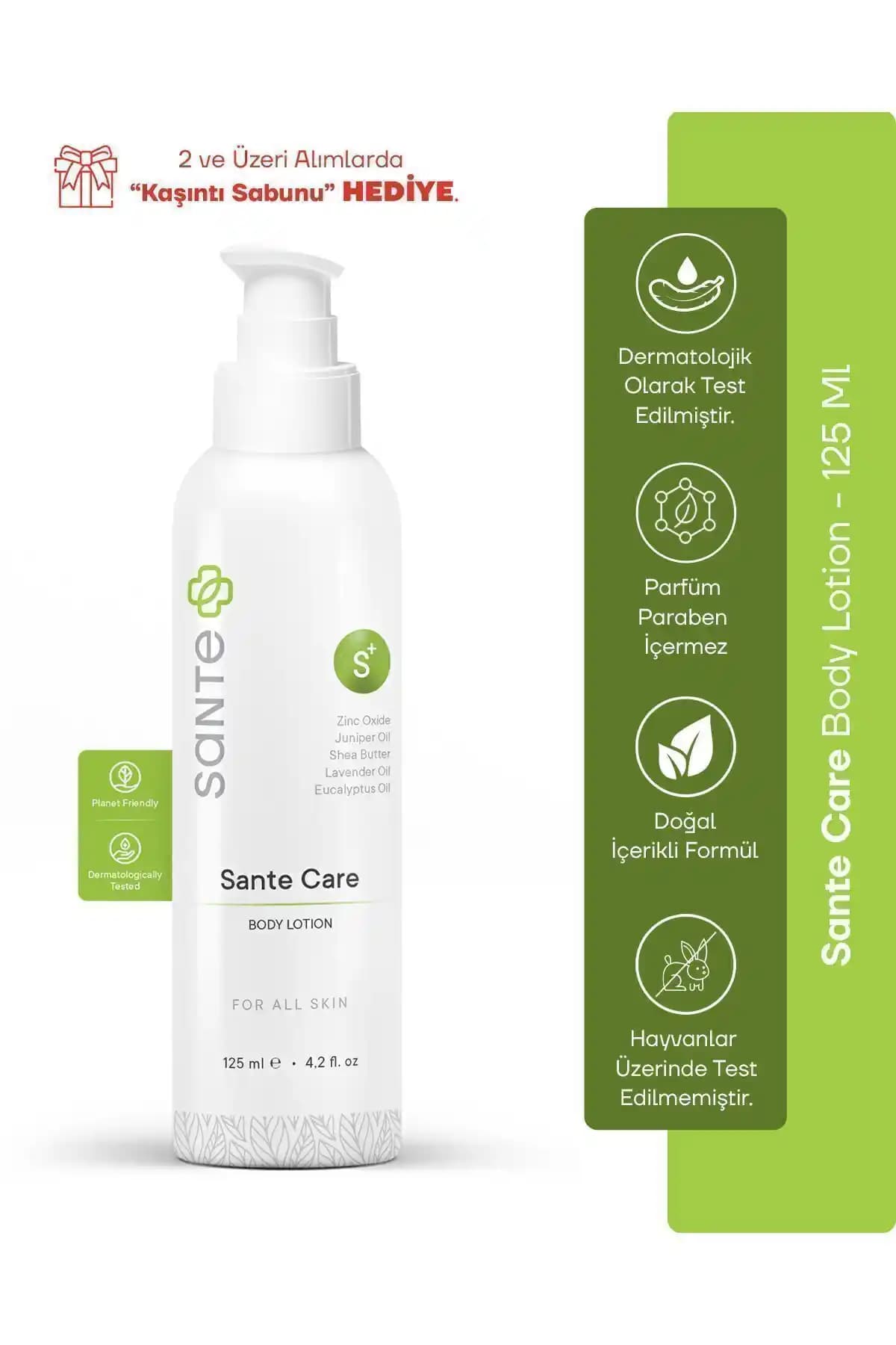 SantePlus Sante Care Cilt Bakım Losyonu: Hassas ve Alerjik Ciltler İçin Doğal Çözüm