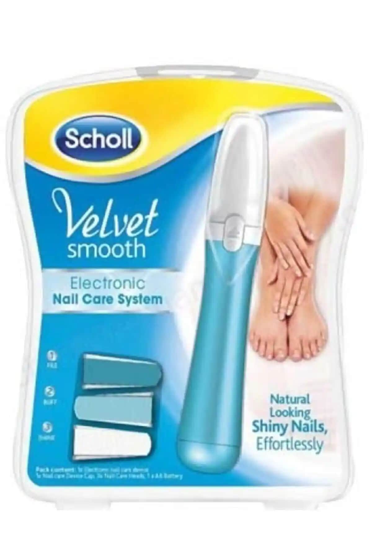 Scholl Velvet Smooth Elektronik Tırnak Bakım Seti: Çok Yönlü ve Kullanıcı Dostu Tasarım