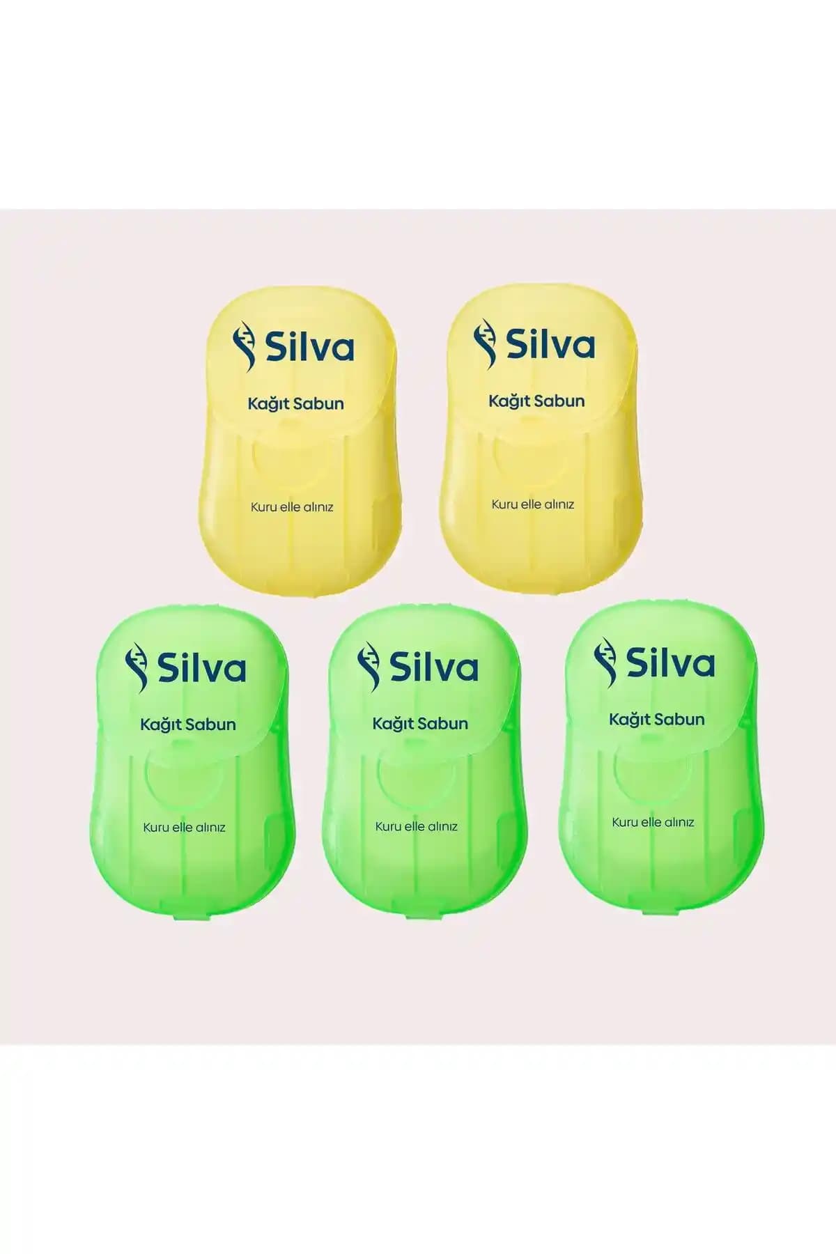 Silva Kağıt Sabun 5'li Paket: Günlük Hijyen ve Temizlik İçin Pratik Çözüm