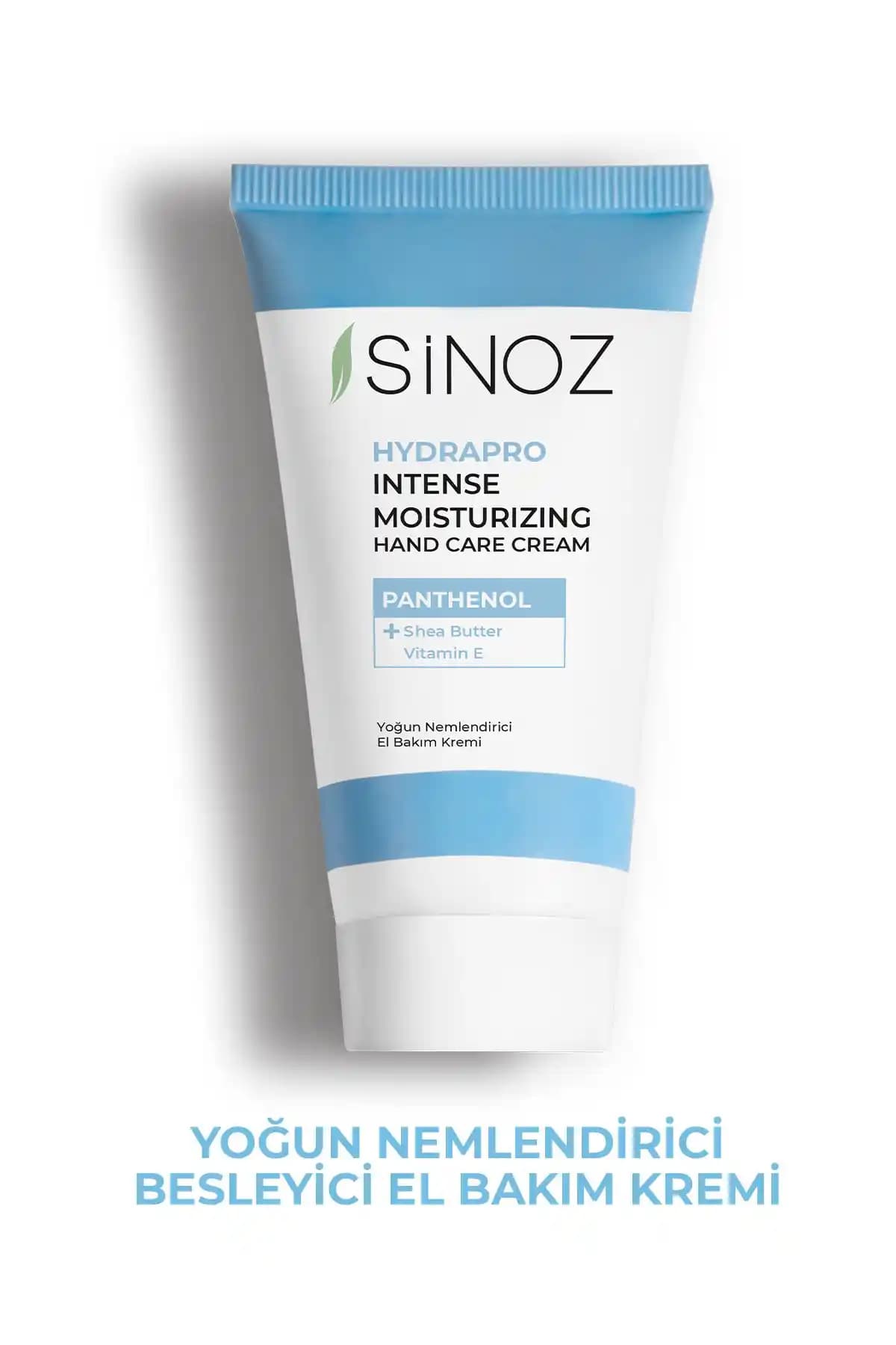 Sinoz Vitamin E ve Panthenol İçeren Yoğun Nemlendirici El Bakım Kremi