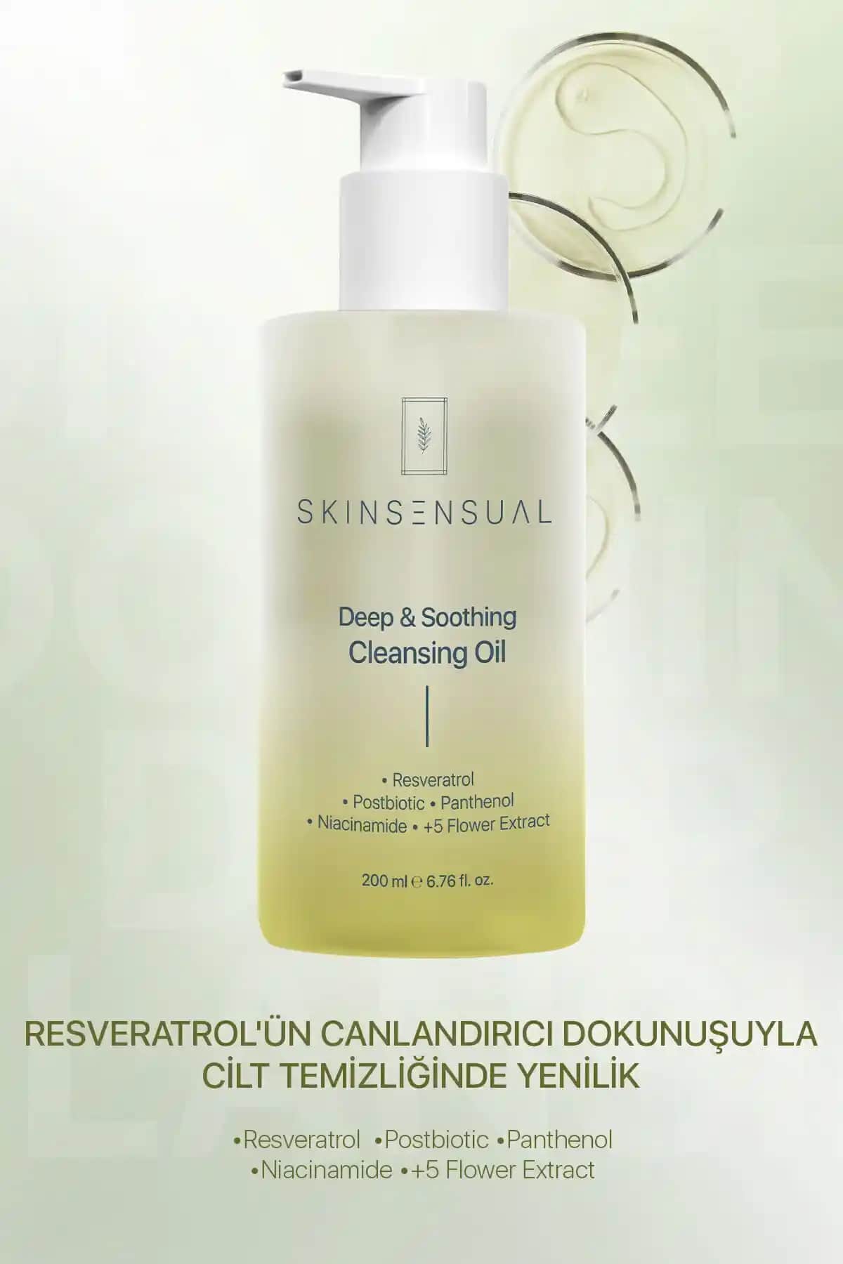 Skin Sensual Derin ve Rahatlatıcı Temizleme Yağı Cilt Bakımında Yenilikçi Çözüm
