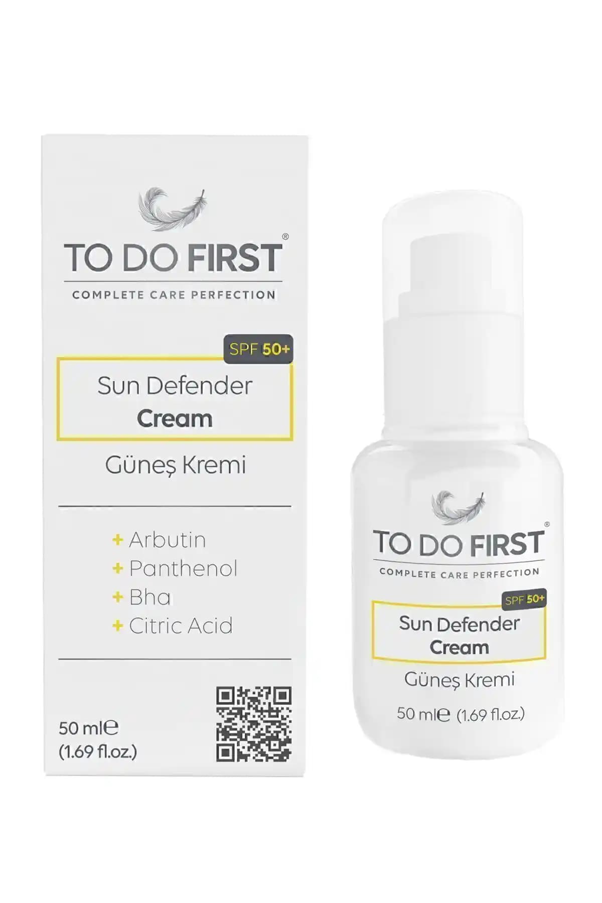 Sun Defender Cream SPF 50: Günlük Koruma ve Cilt Bakımı İçin Güçlü ve Doğa Dostu Seçenek