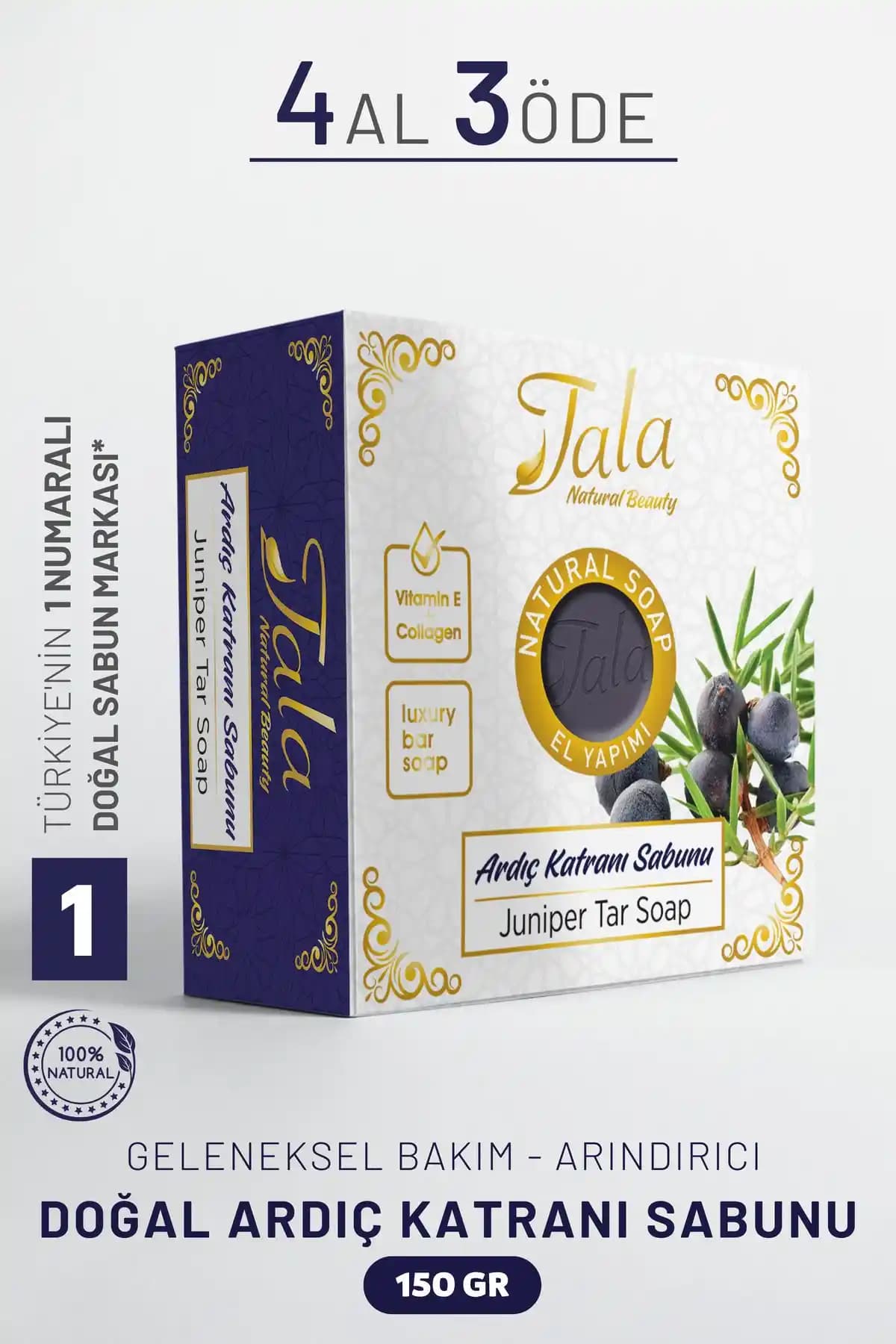 Tala Ar<dı>ç Katranı ve Kabak Lifli Sabunların Karşılaştırması ve Cilt Bakımına Etkileri