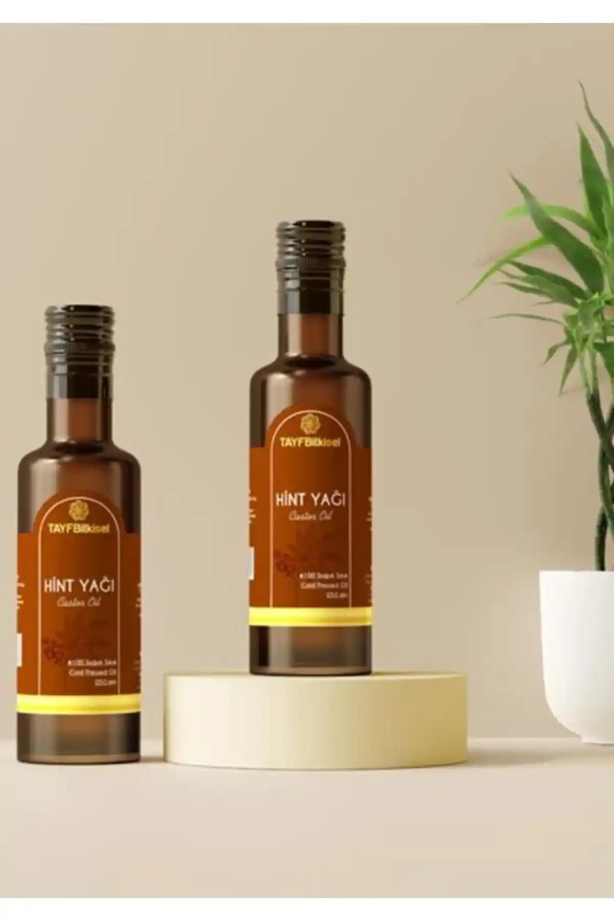 Tayf Bitkisel Soğuk Sıkım Hint Yağı: Çok Yönlü Doğal Bakım Ürünü 250ml