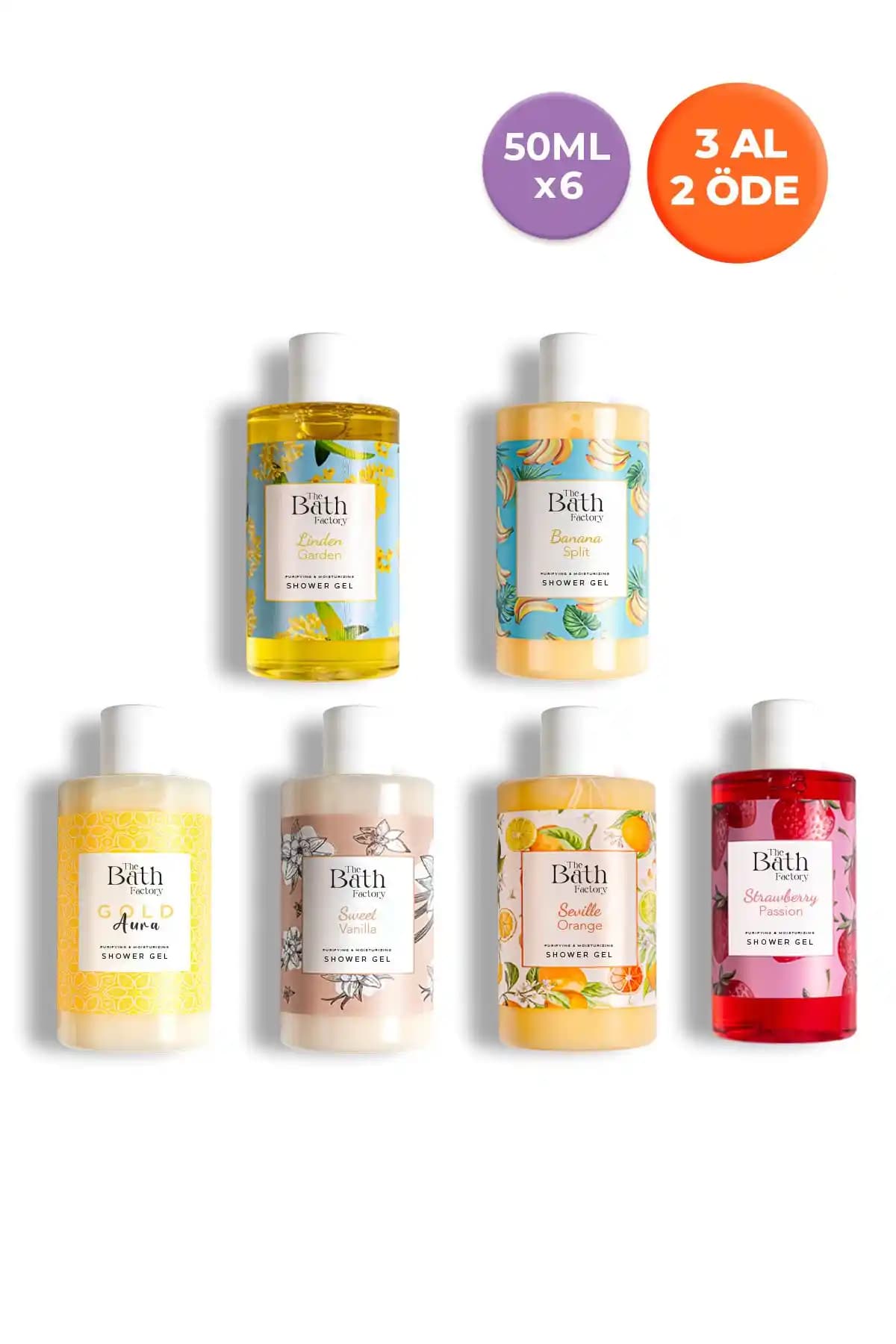 The Bath Factory Duş Jeli Seti ve Çilekli Nemlendirici Duş Jeli Karşılaştırması