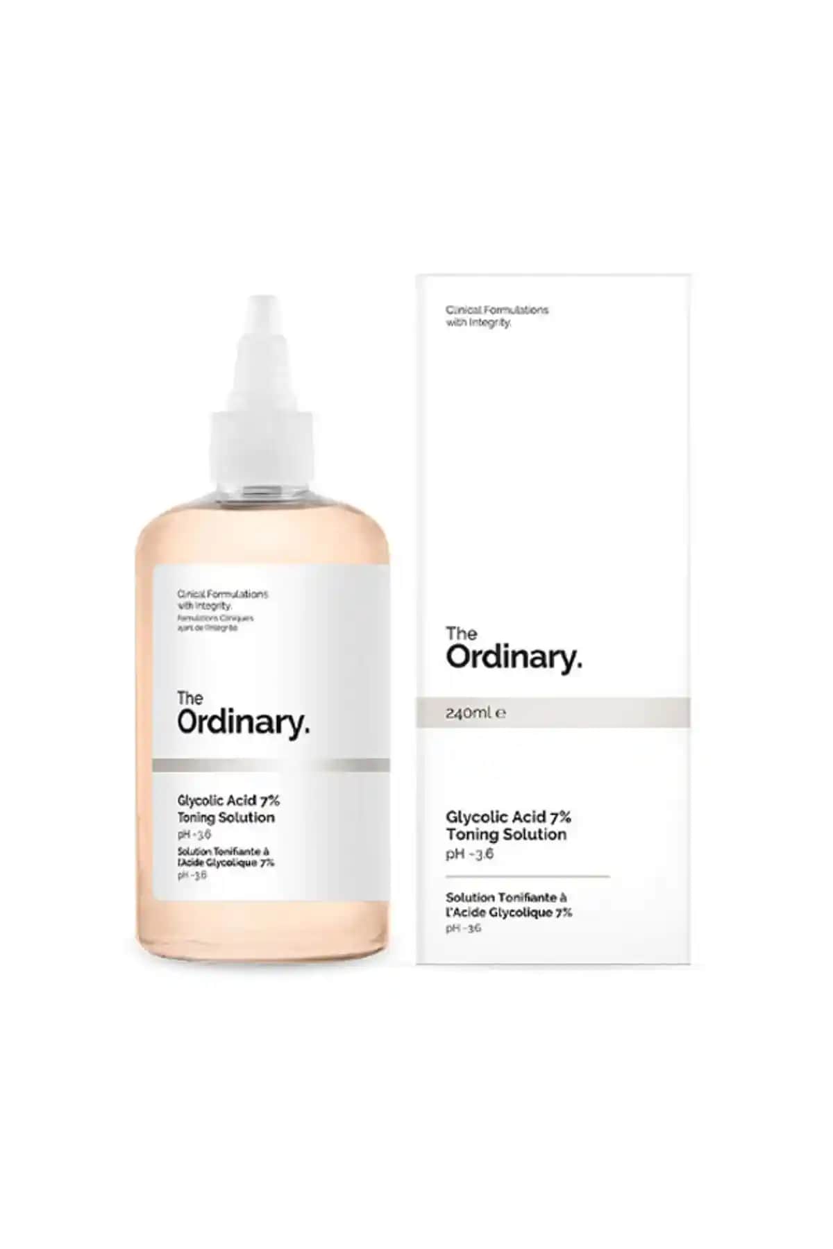 The Ordinary Glycolic Acid 7% Toning Solution: Cilt Sağlığı ve Parlaklık İçin Güçlü Bir Tonik