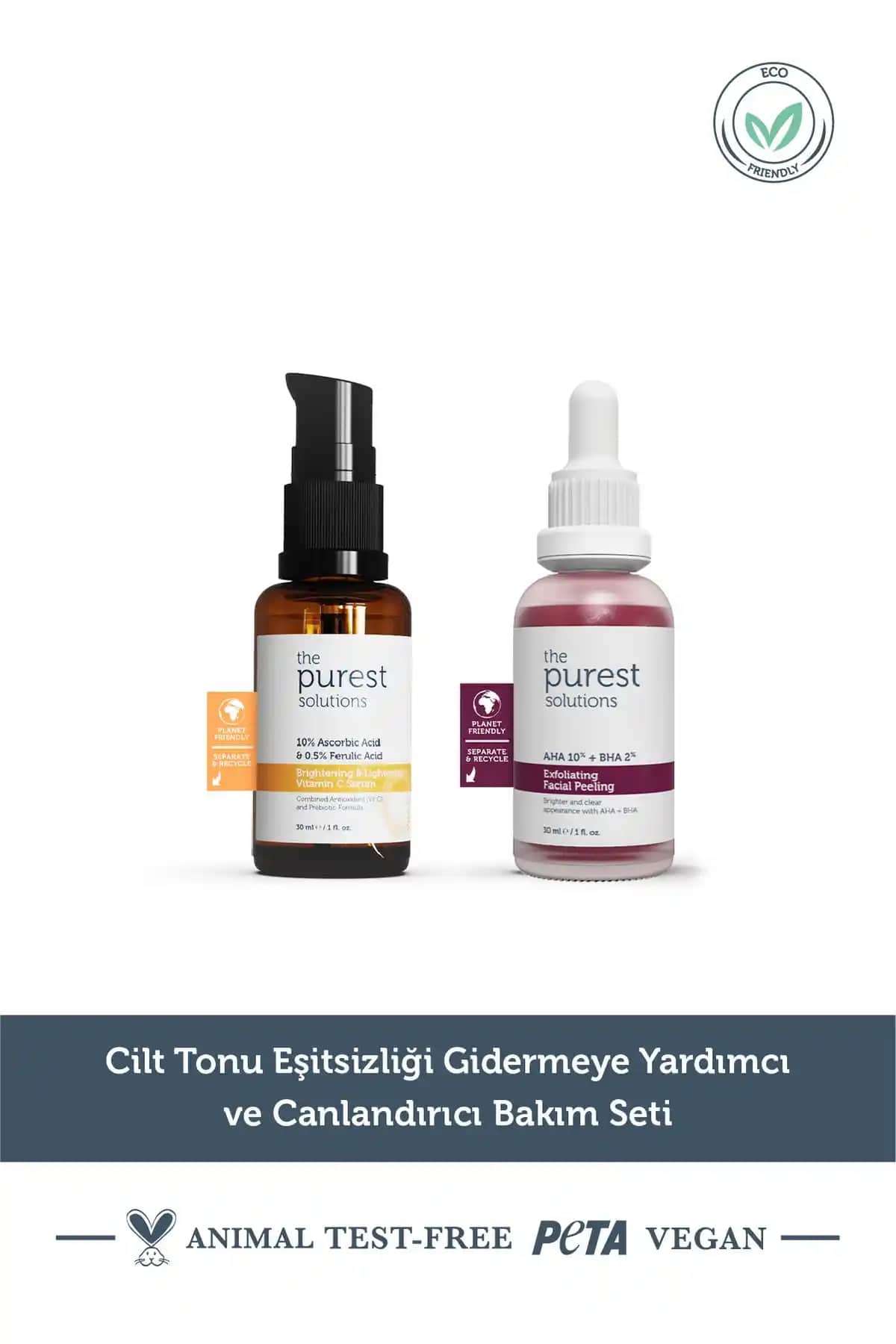 The Purest Solutions Cilt Tonu Eşitleyen ve Canlandırıcı Bakım Seti Ürünleri ve Faydaları