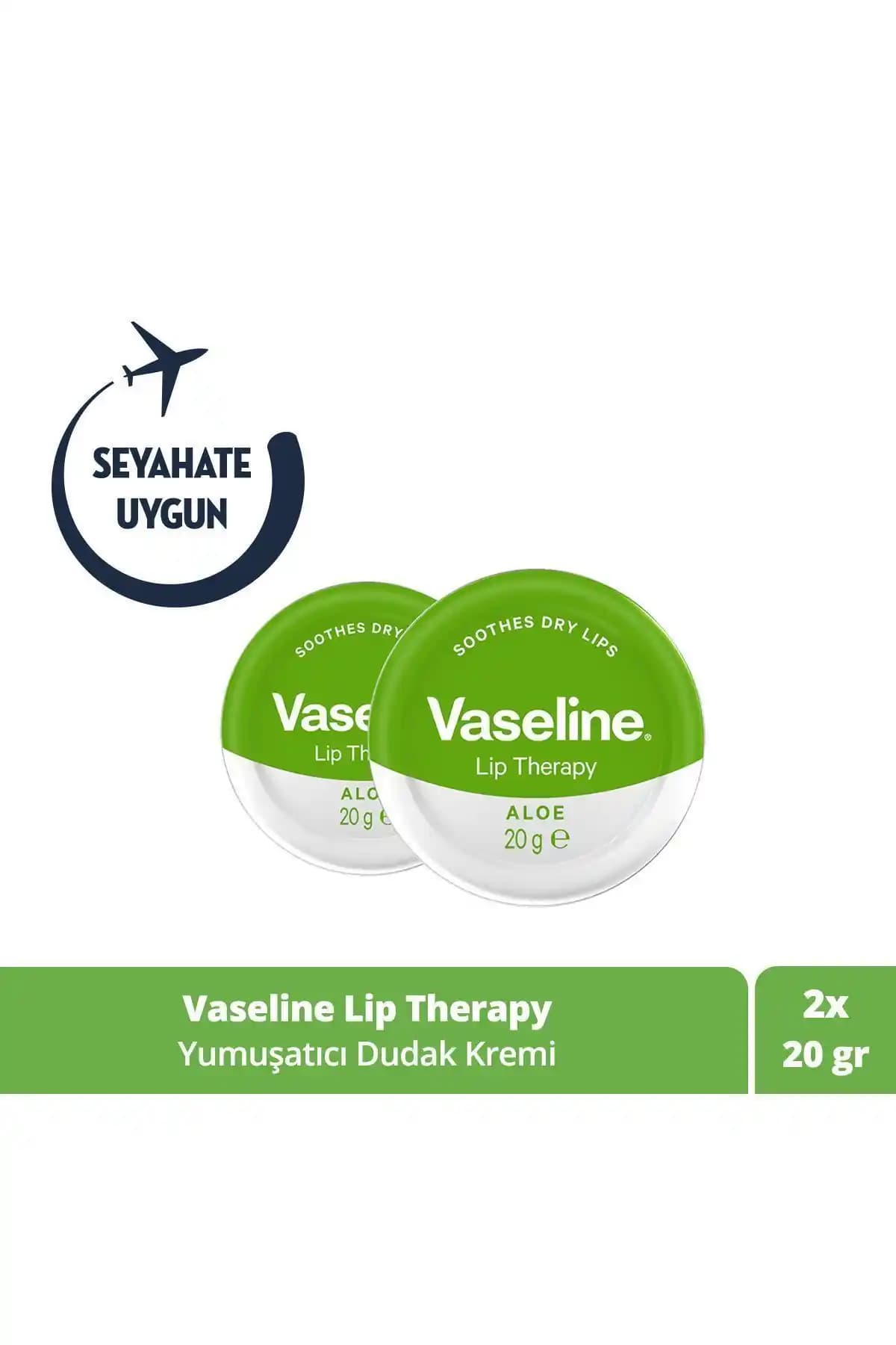 Vaseline Lip Therapy Aloe Vera ile yoğun nemlendirme ve dudak bakımında etkili çözüm