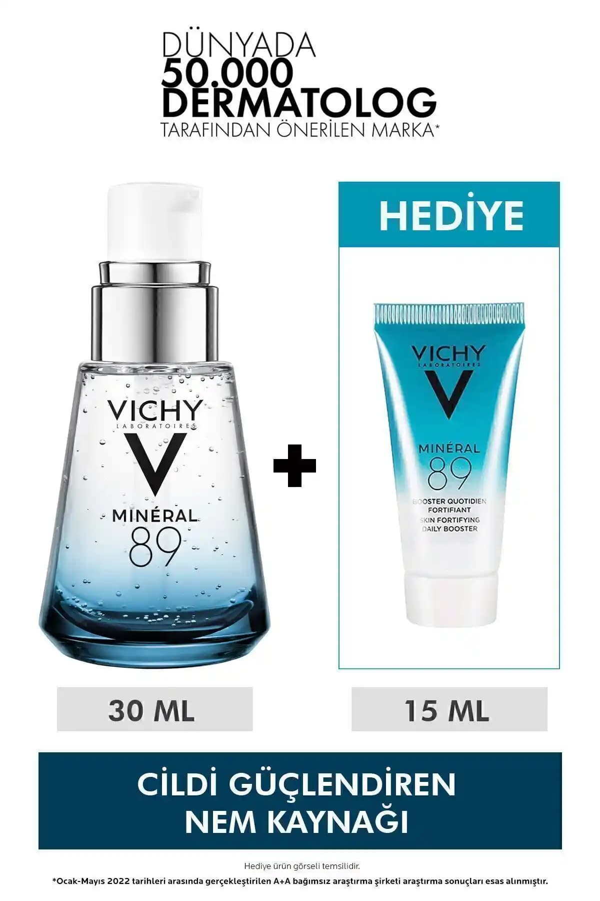 Vichy Mineral 89 Nemlendirici Serum ve Seti: Günlük Cilt Bakımı İçin Etkili Çözüm