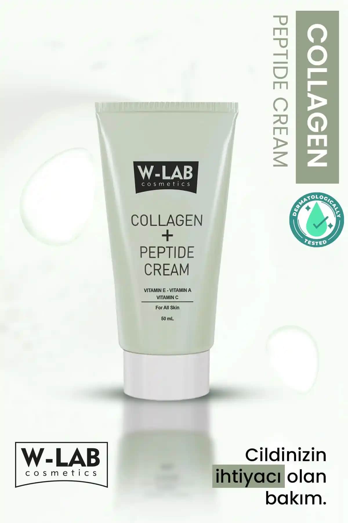 W-Lab Kozmetik Collagen Peptide Gençleştirici Krem: Yaşlanma Karşıtı ve Cilt Yenileme Özellikleri