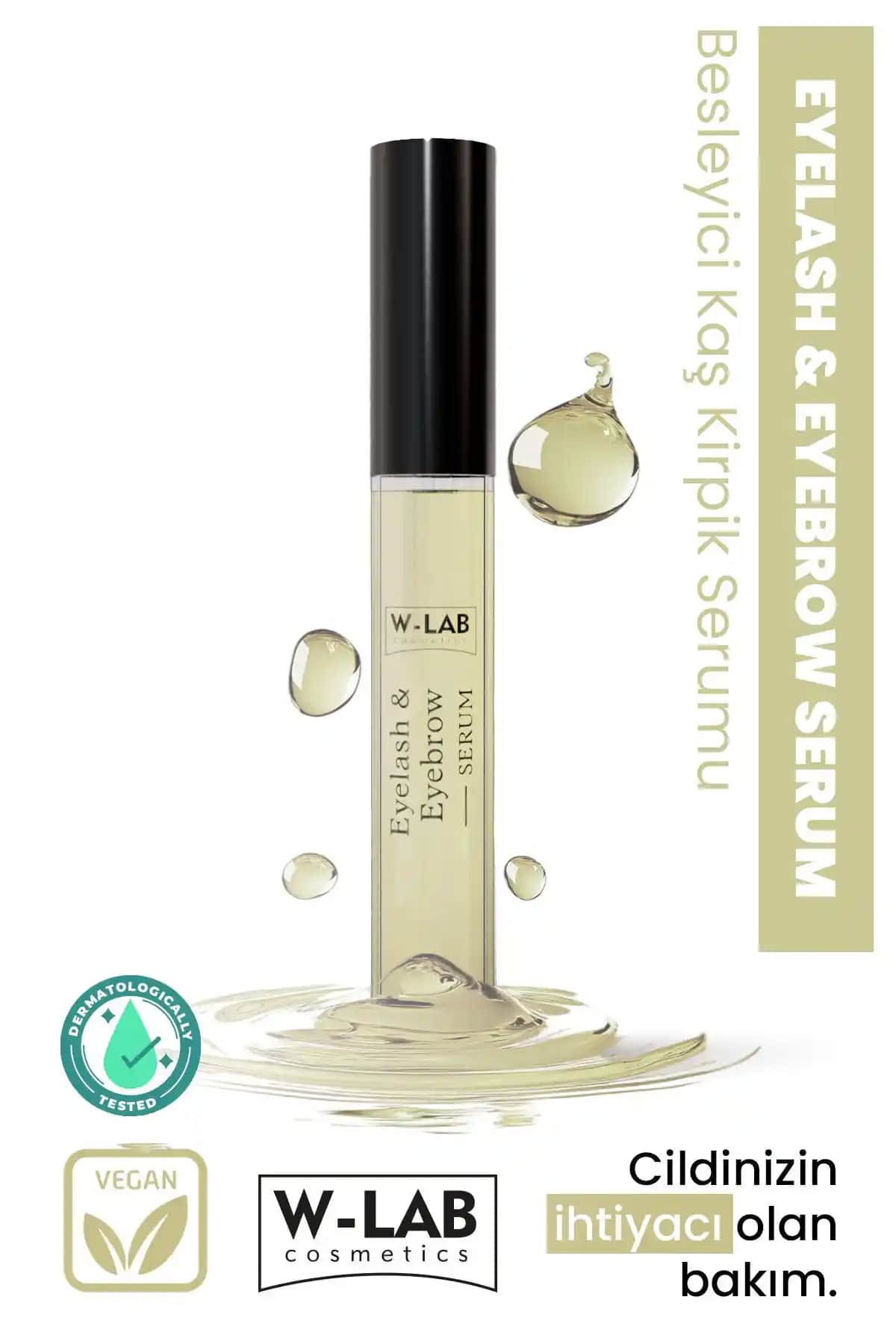 W-Lab Kozmetik Kaş ve Kirpik Serumu: Doğal İçeriklerle Güçlendirilmiş Bakım Çözümü