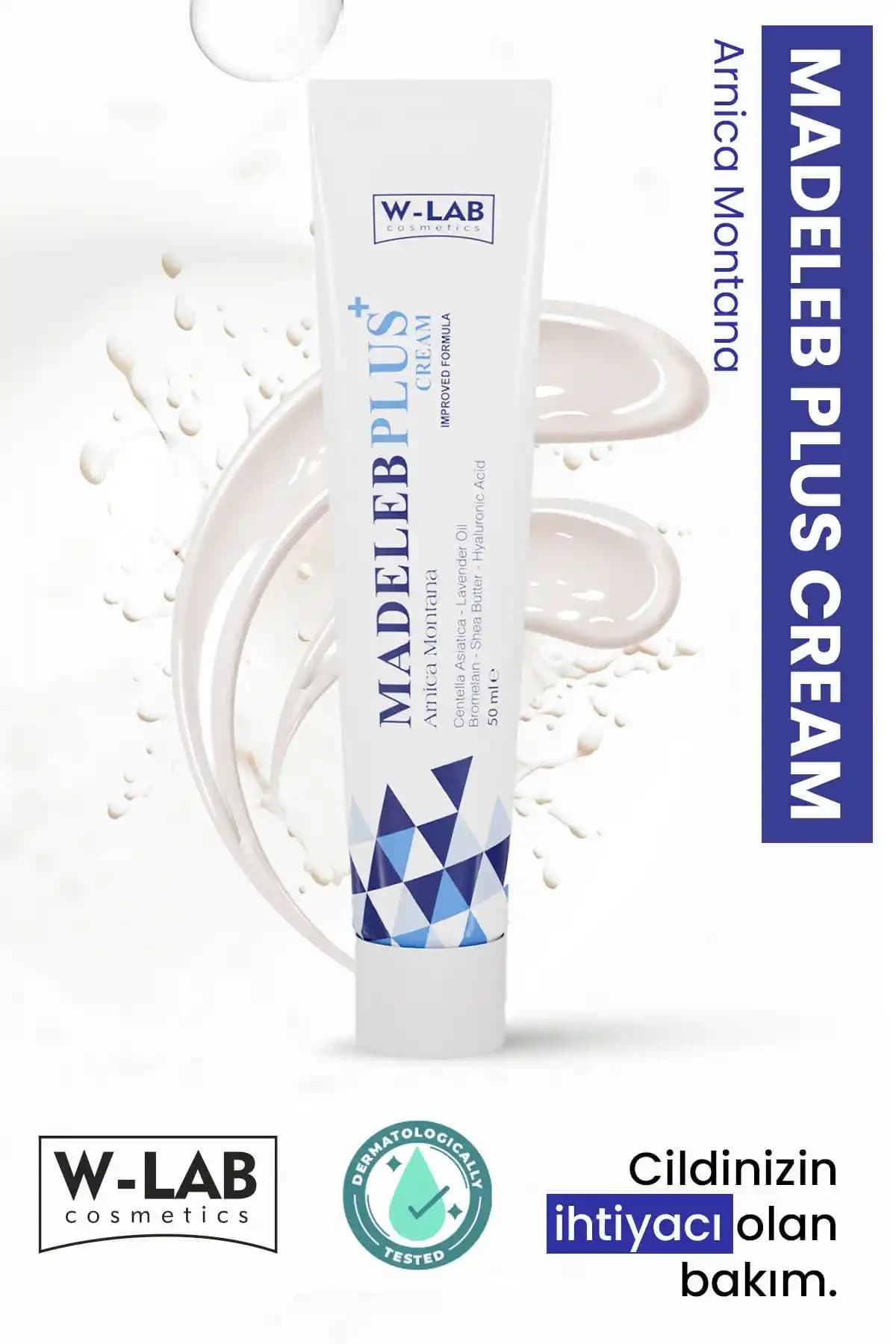 W-Lab Kozmetik Madeleb Plus Krem: Hassas ve Yaşlanma Karşıtı Cilt Bakım Ürünü