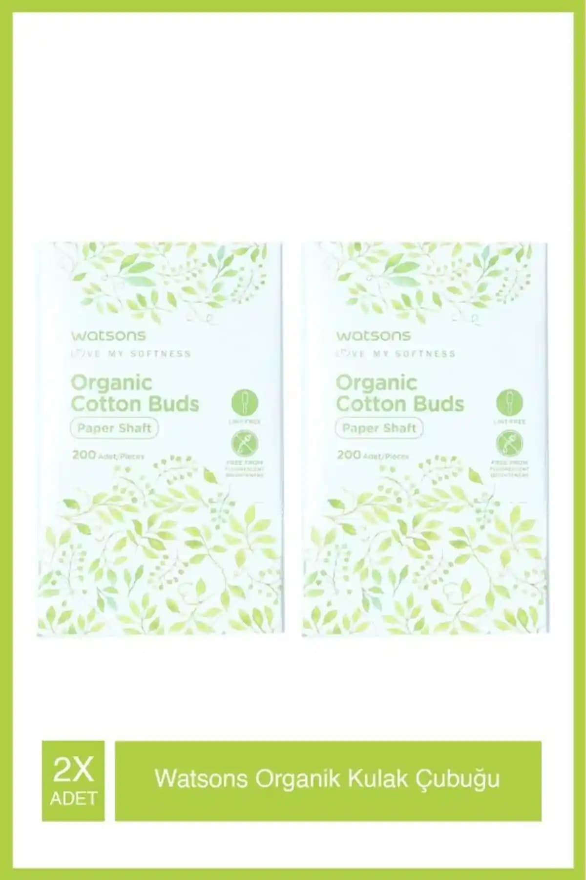 Watsons Organik Kulak Çubuğu: Doğal ve Güvenilir Kulak Temizleme Ürünü
