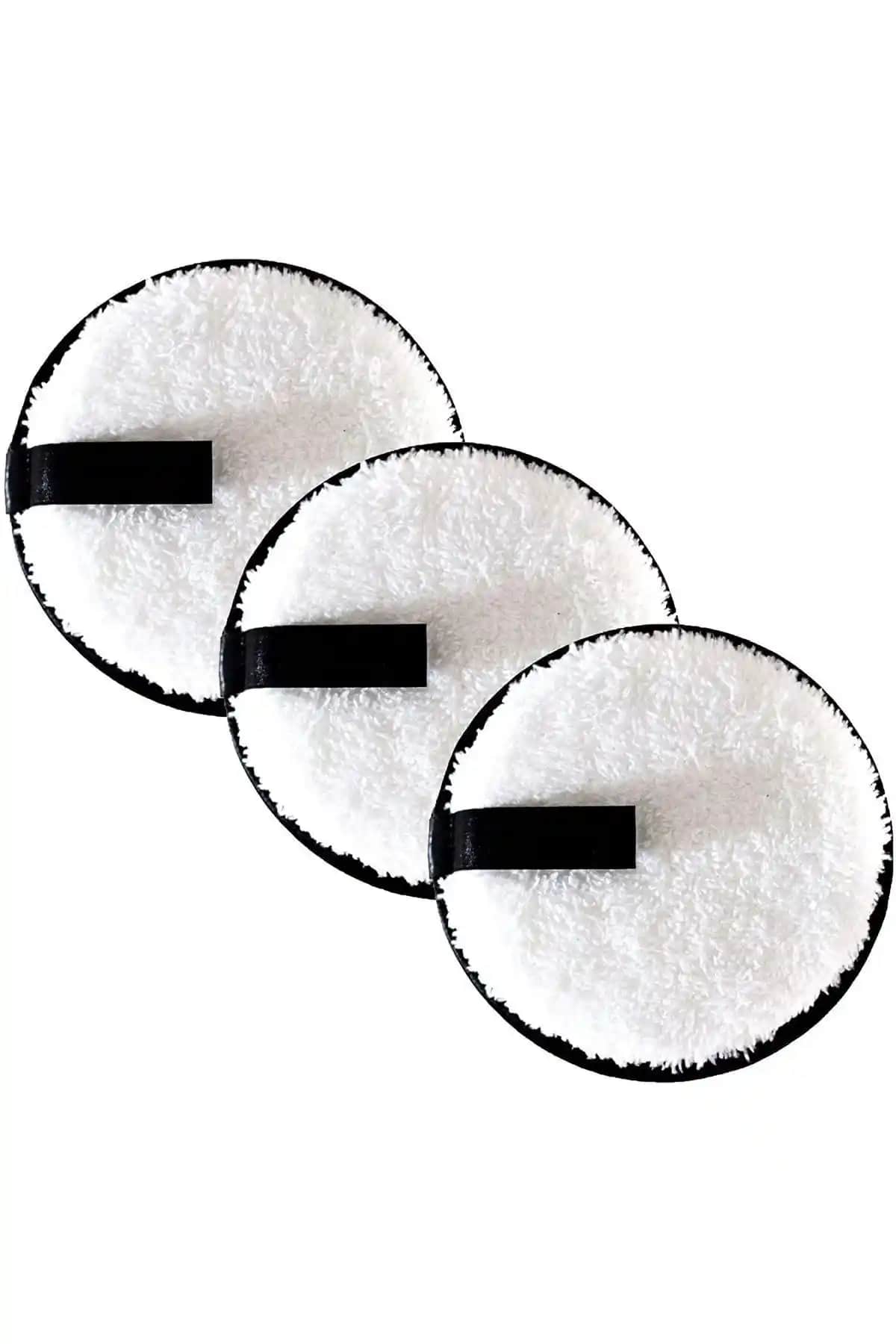 Yıkanabilir Makyaj ve Yüz Temizleme Süngeri Seti - Hassas Ciltler İçin Uygun ve Çevre Dostu