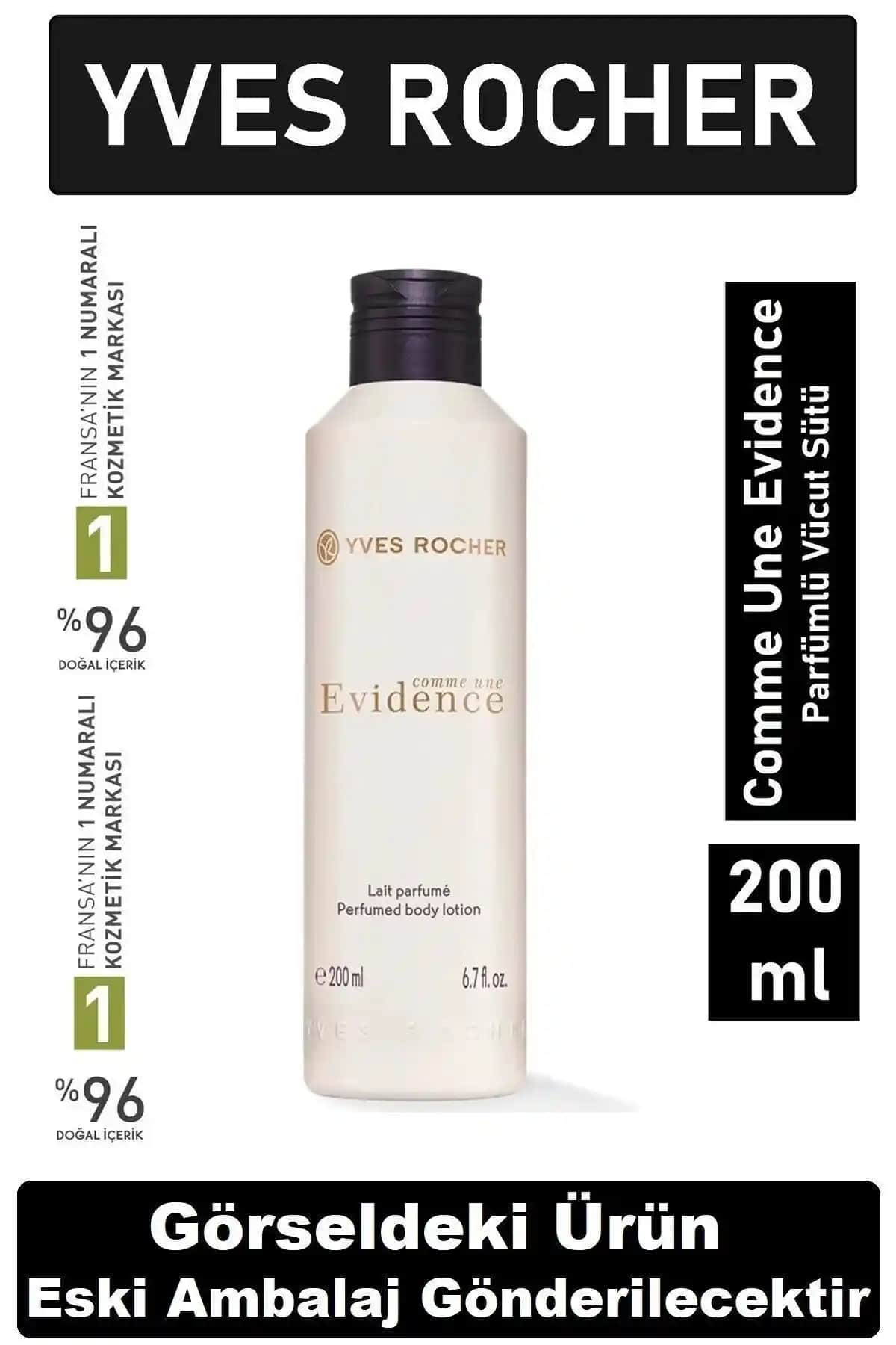 Yves Rocher Comme Une Evidence Parfümlü Vücut Sütü: Doğal ve Kalıcı Nemlendirici Kadın Bakım Ürünü